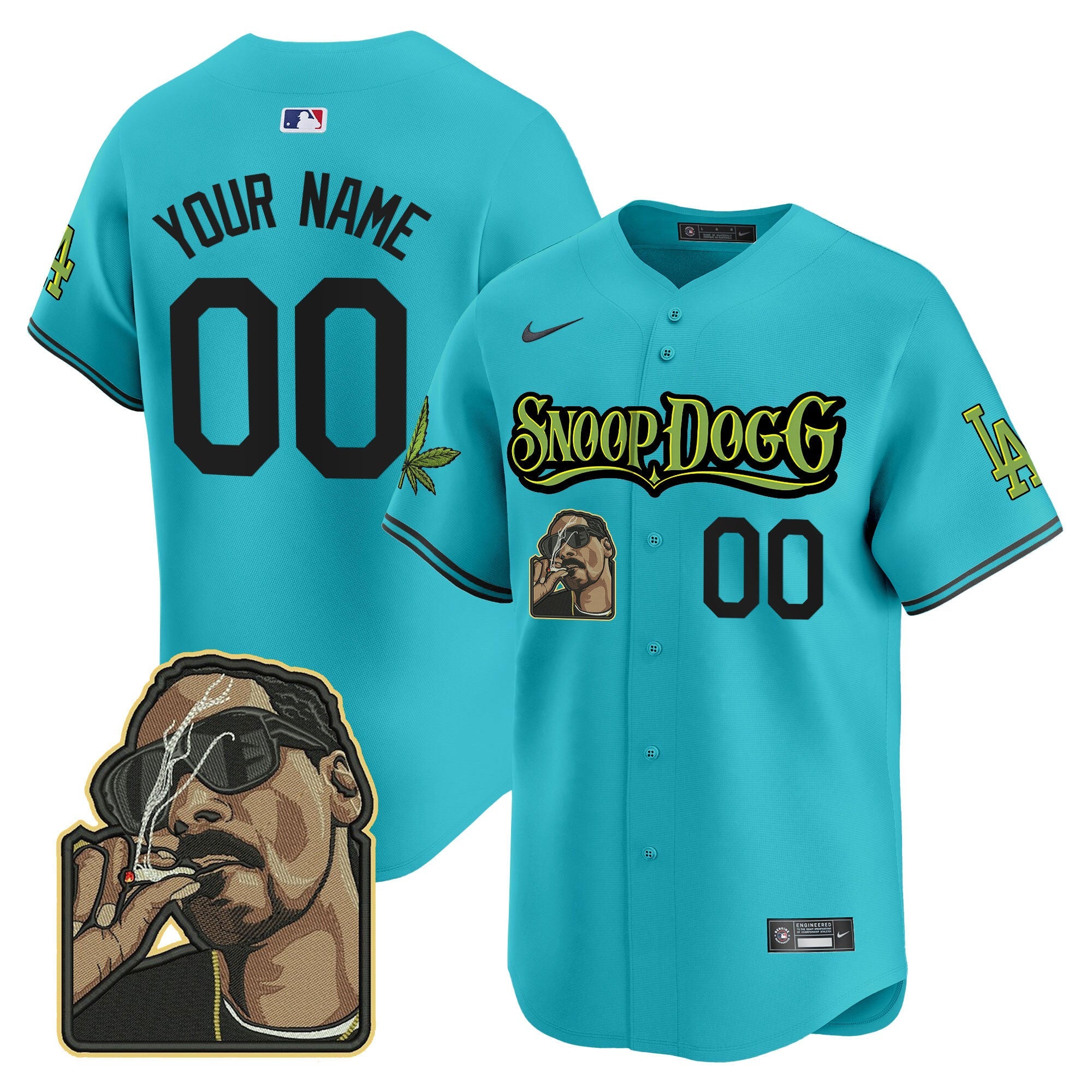 Snoop Dogg Vapor Premier Limited Custom Jersey – Stitched