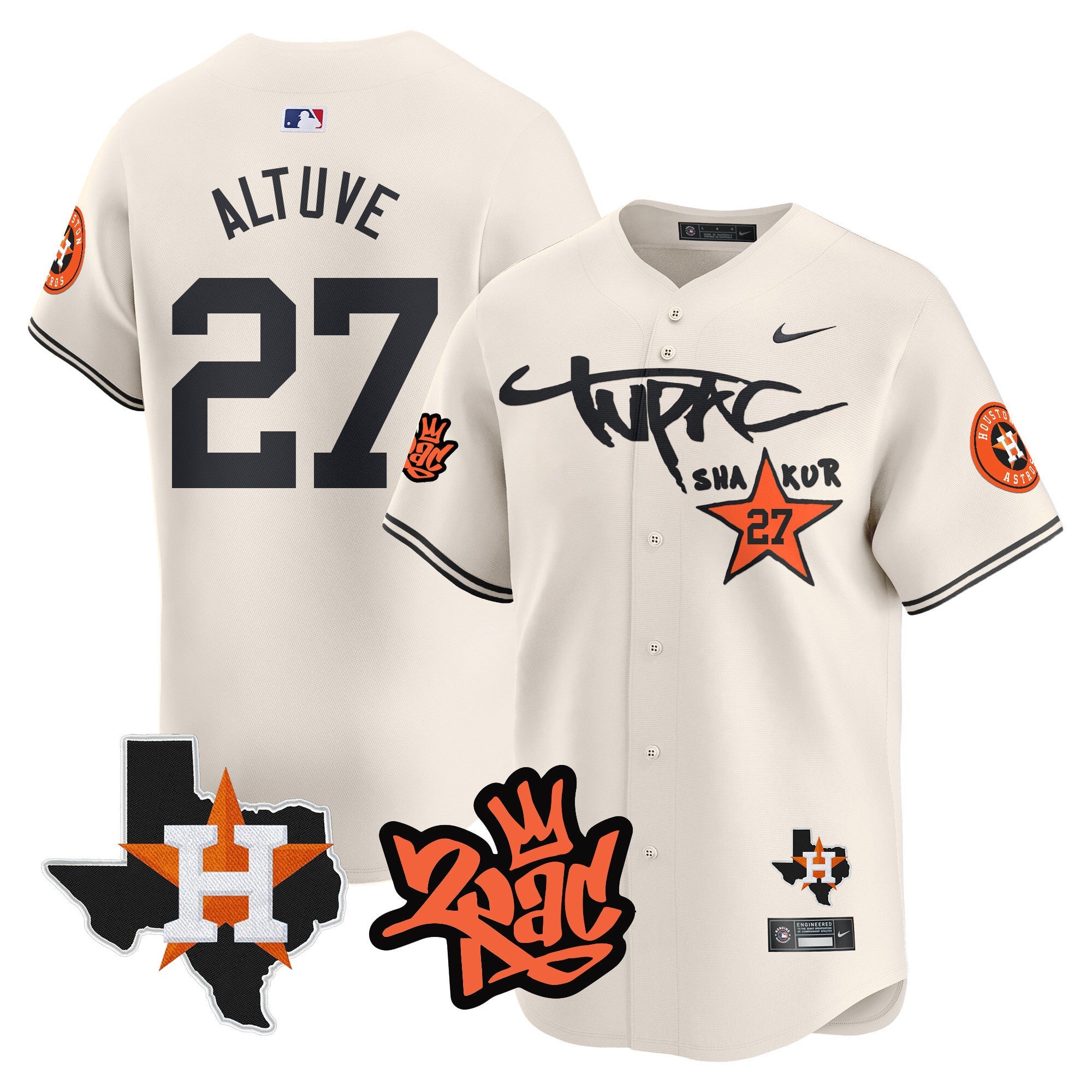 Men’s Tupac Shakur Vapor Premier Limited Jersey