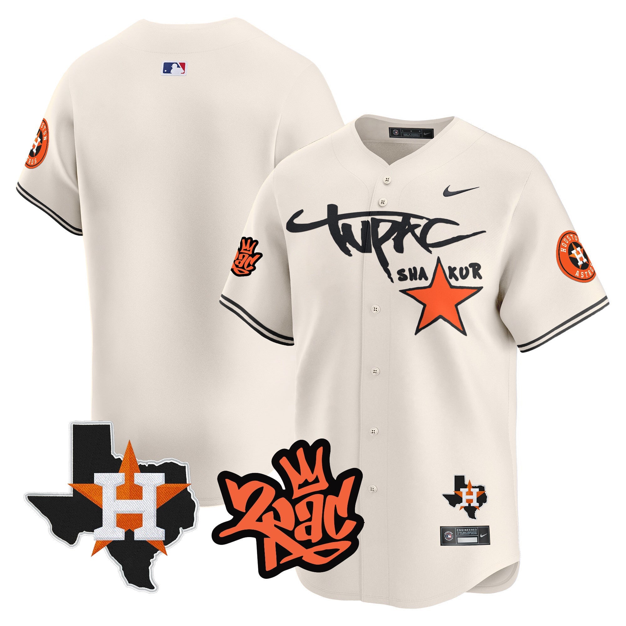 Men’s Tupac Shakur Vapor Premier Limited Jersey