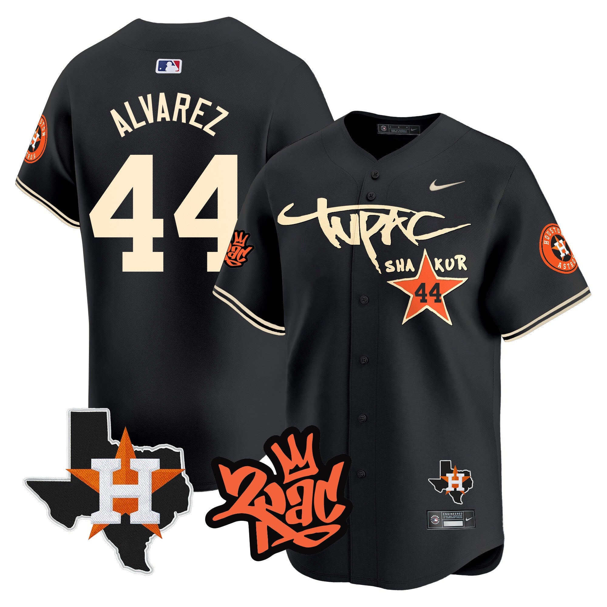 Men’s Tupac Shakur Vapor Premier Limited Jersey