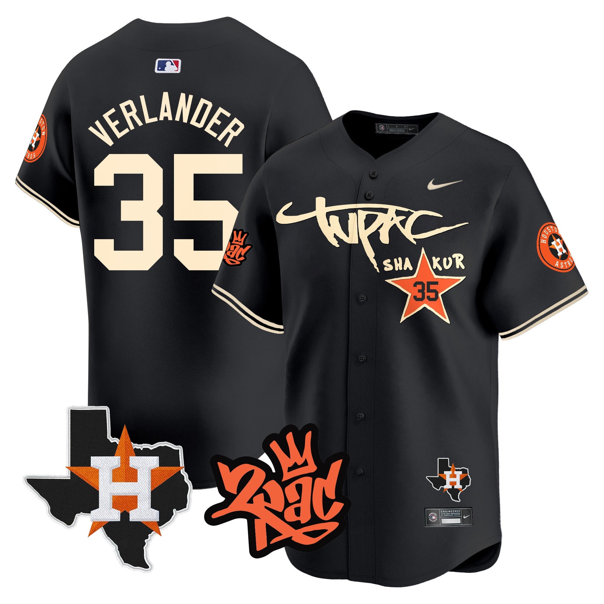 Men’s Tupac Shakur Vapor Premier Limited Jersey