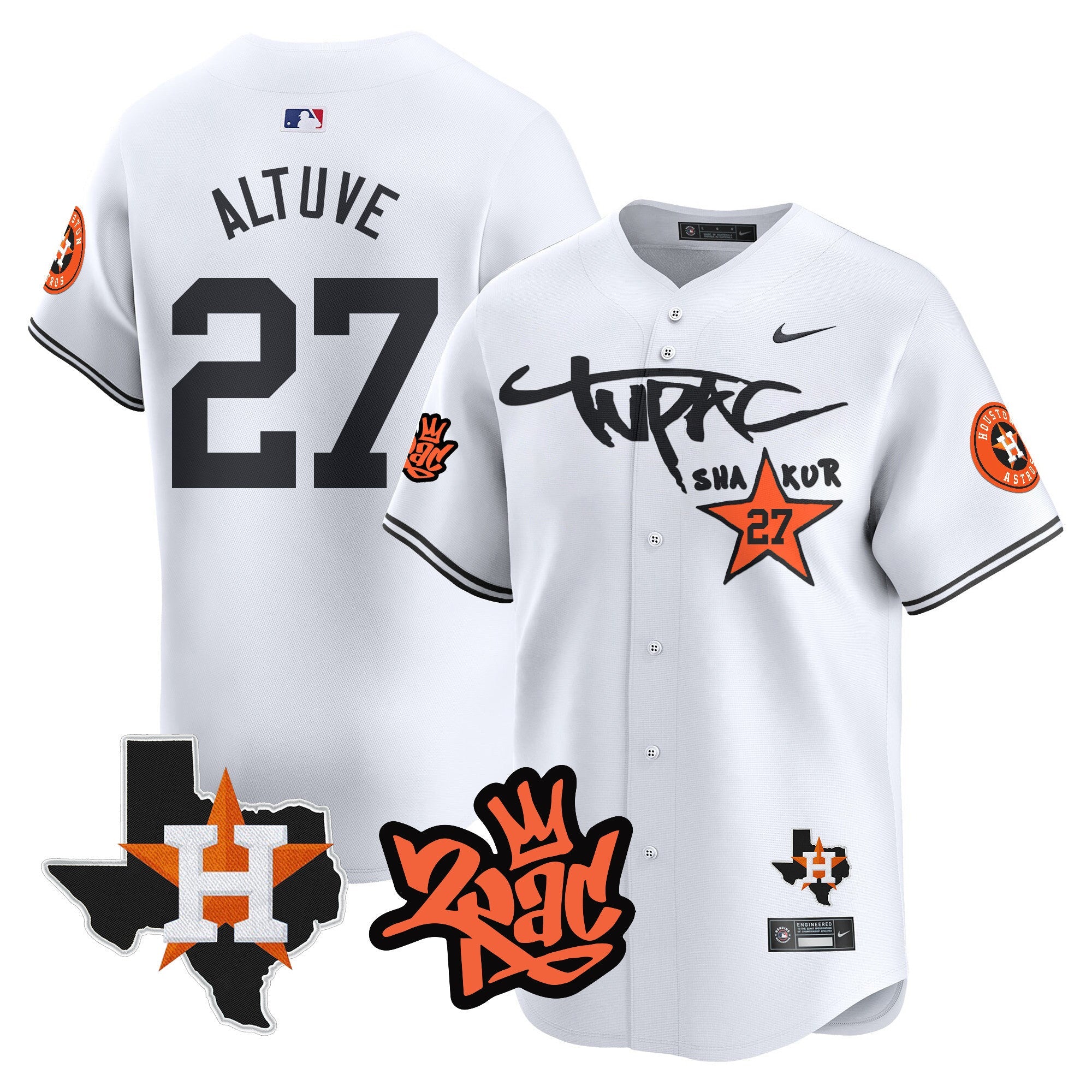 Men’s Tupac Shakur Vapor Premier Limited Jersey