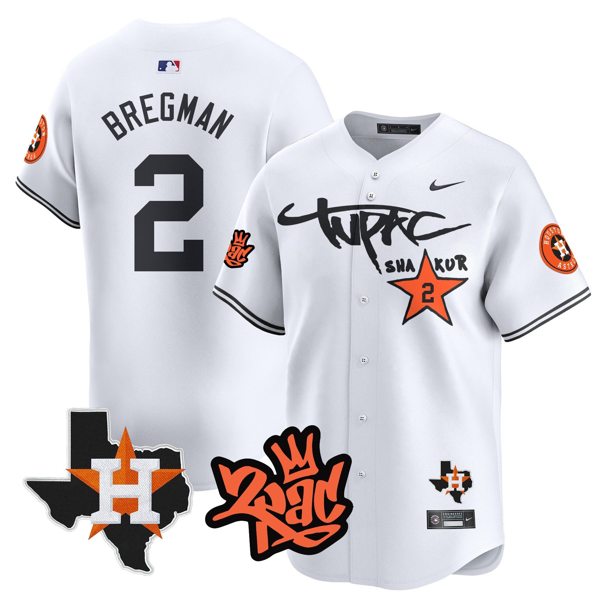 Men’s Tupac Shakur Vapor Premier Limited Jersey