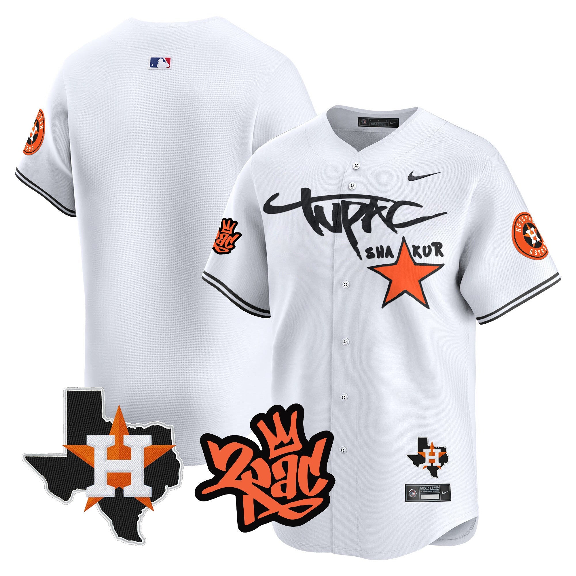 Men’s Tupac Shakur Vapor Premier Limited Jersey