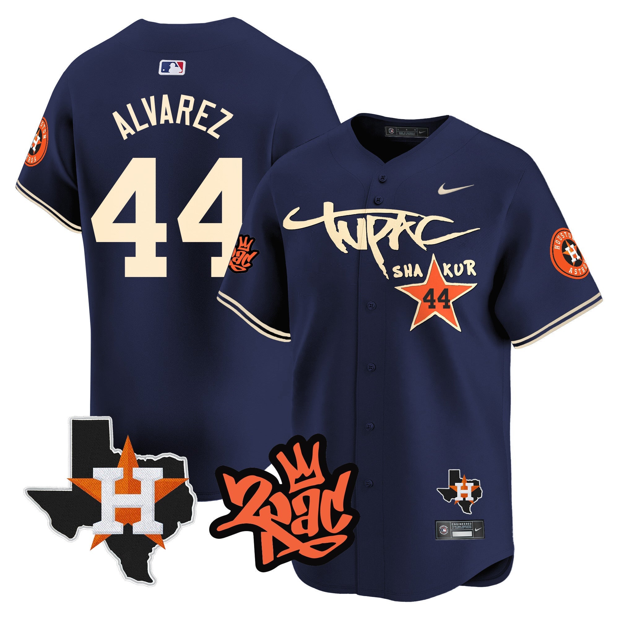 Men’s Tupac Shakur Vapor Premier Limited Jersey