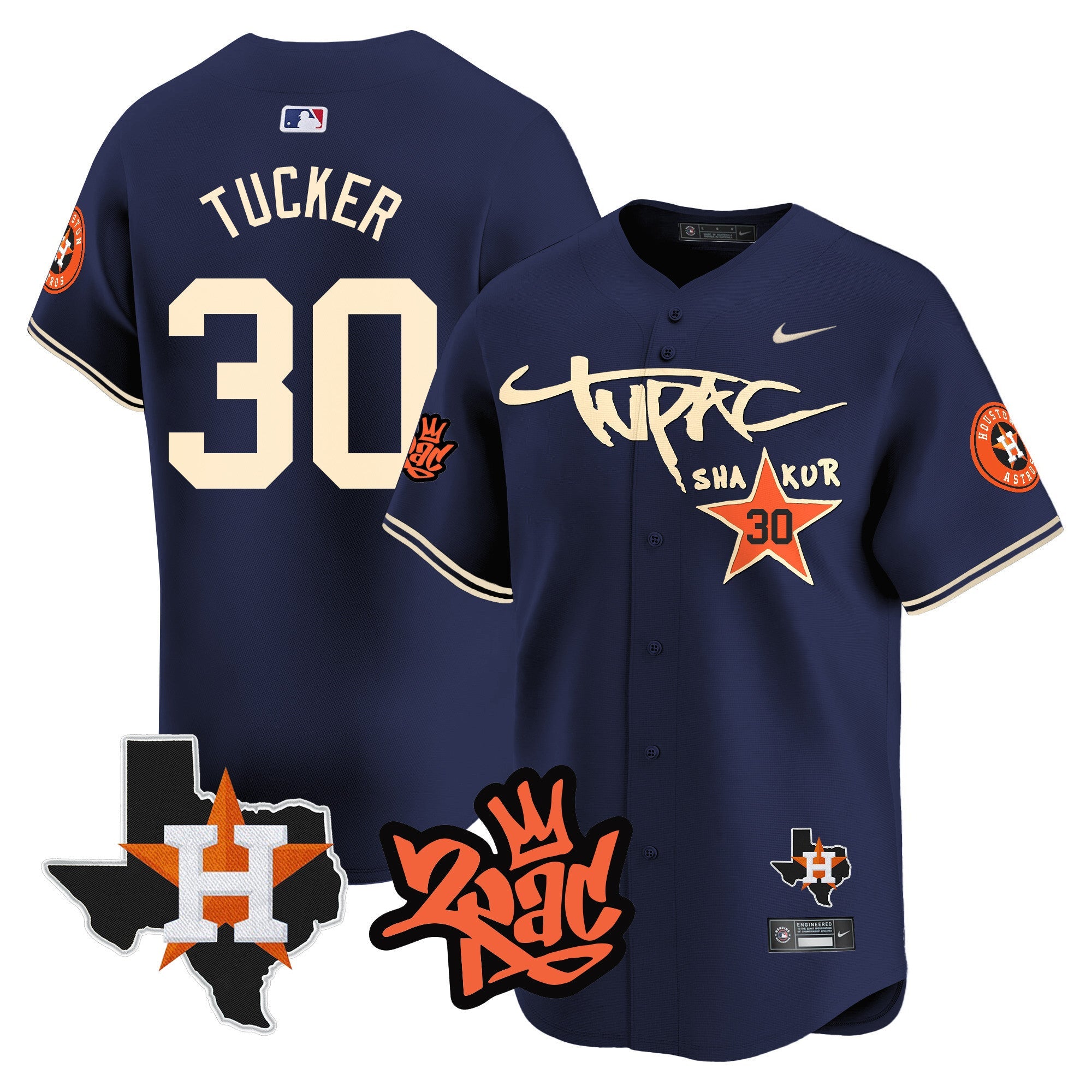 Men’s Tupac Shakur Vapor Premier Limited Jersey