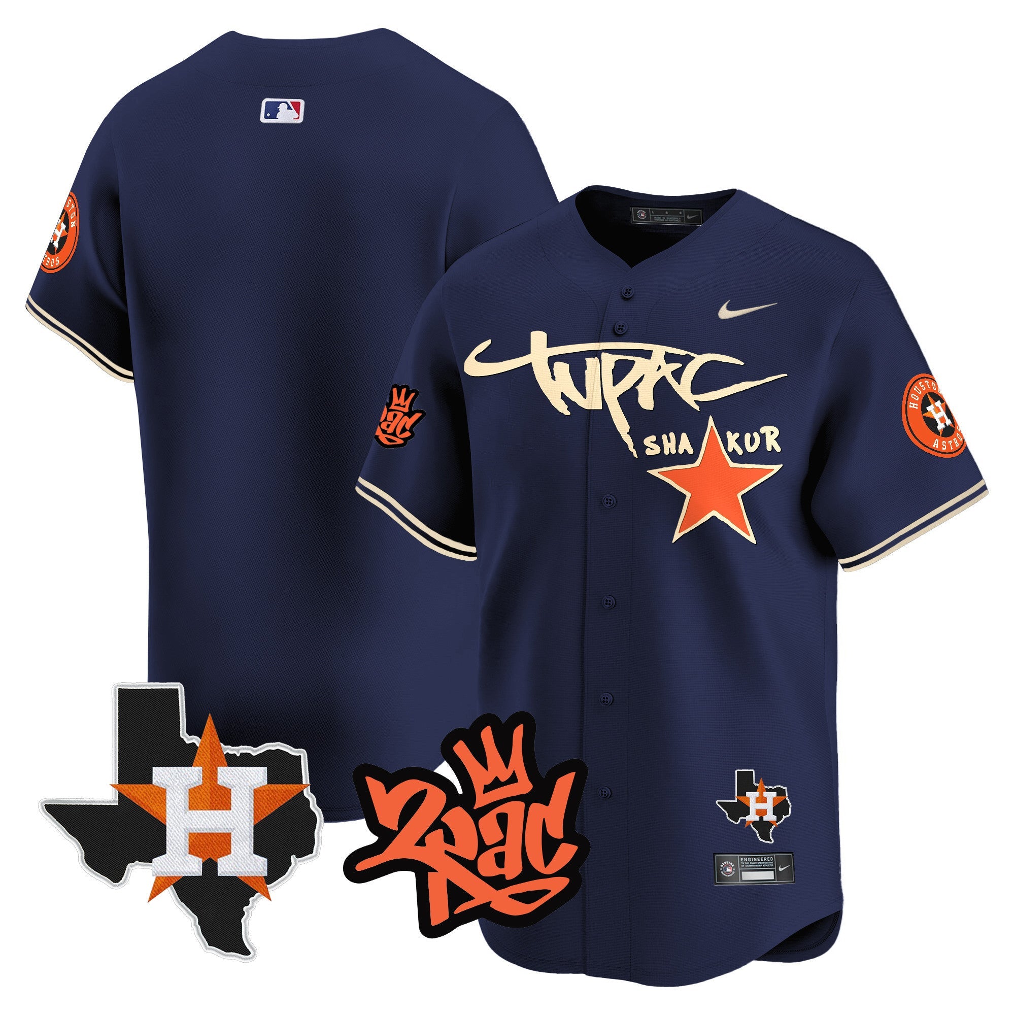 Men’s Tupac Shakur Vapor Premier Limited Jersey