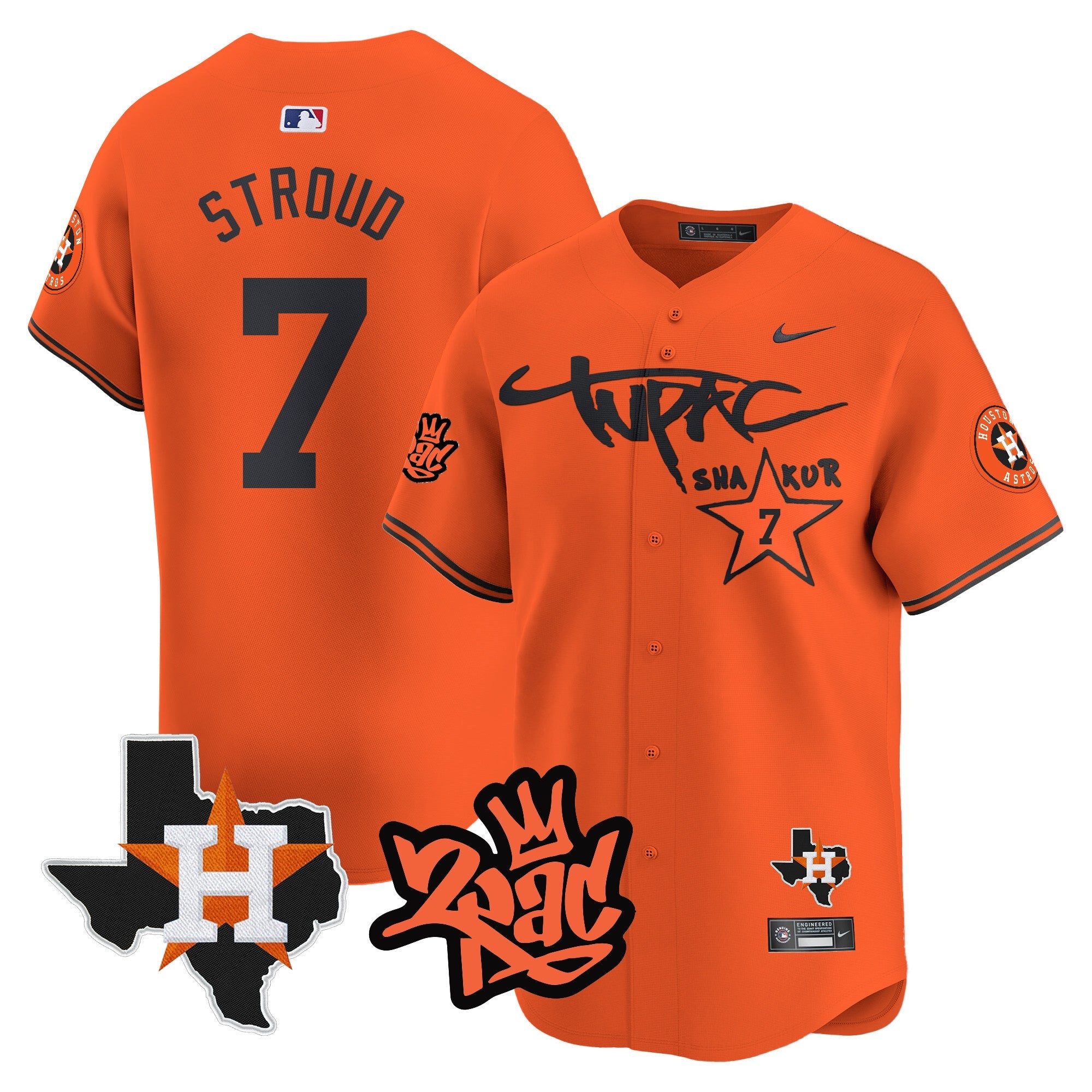 Men’s Tupac Shakur Vapor Premier Limited Jersey
