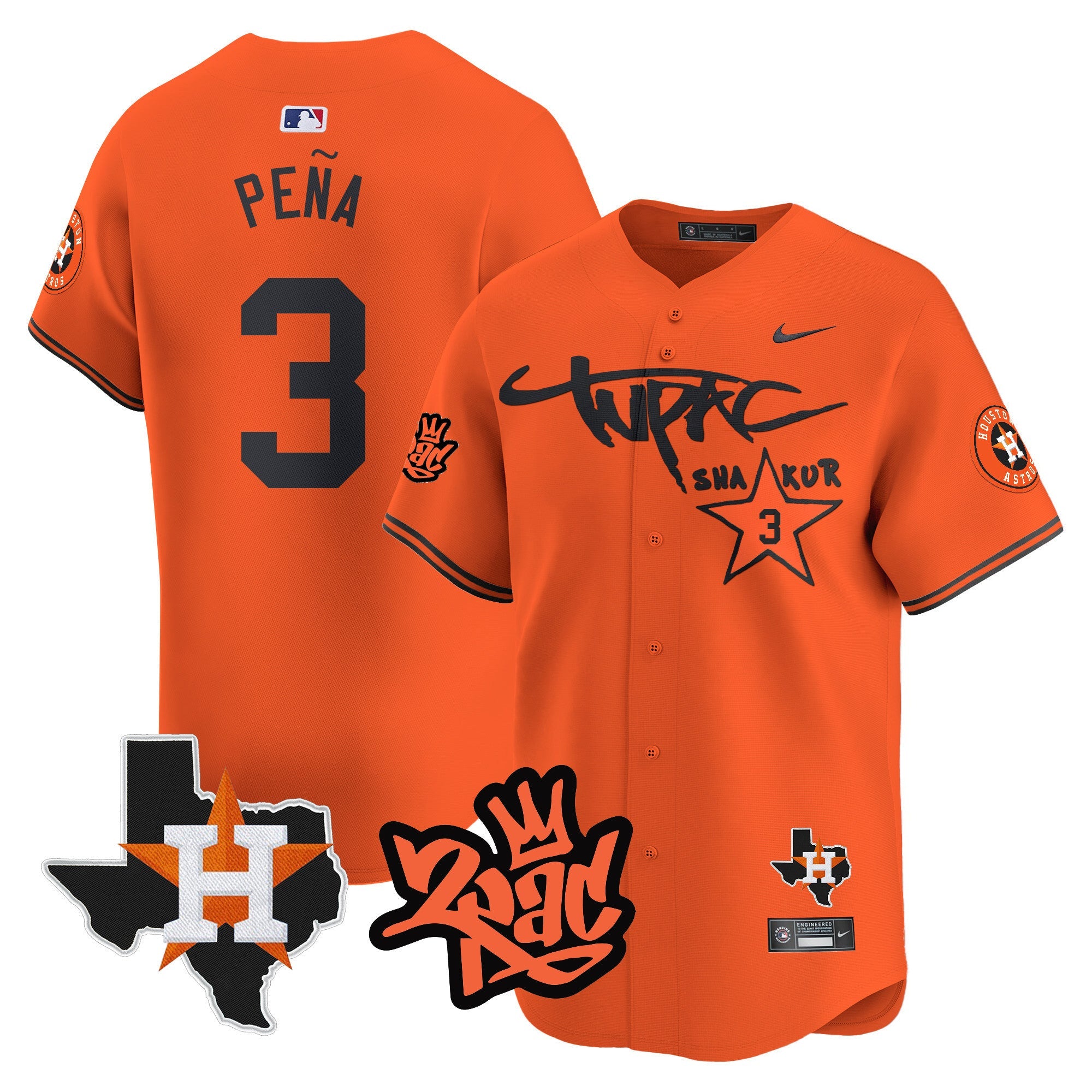 Men’s Tupac Shakur Vapor Premier Limited Jersey