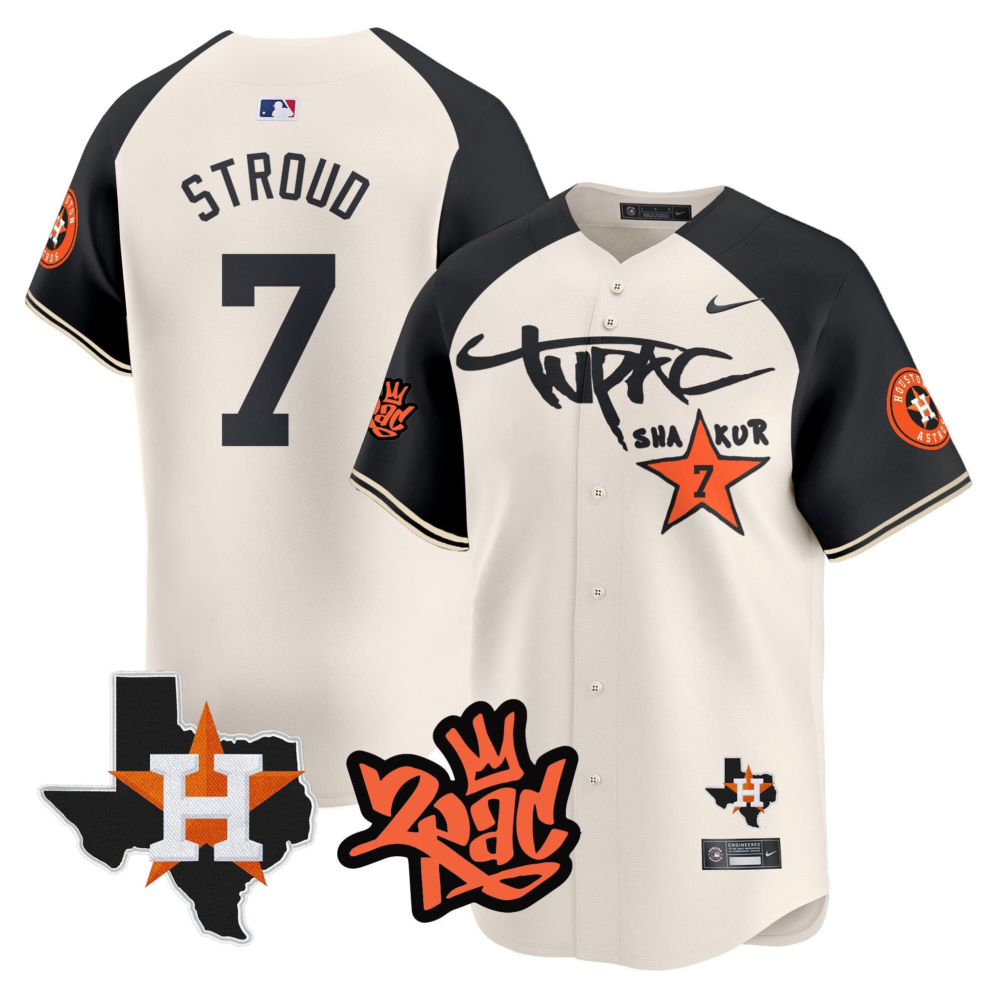 Men’s Tupac Shakur Vapor Premier Limited Jersey