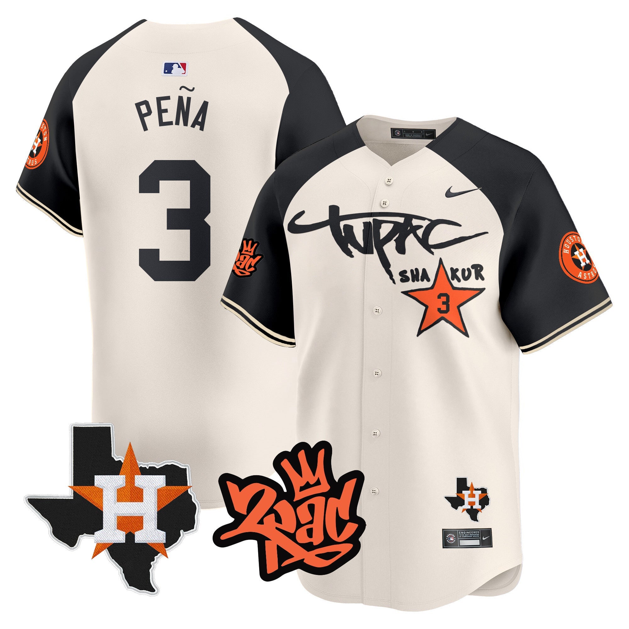 Men’s Tupac Shakur Vapor Premier Limited Jersey