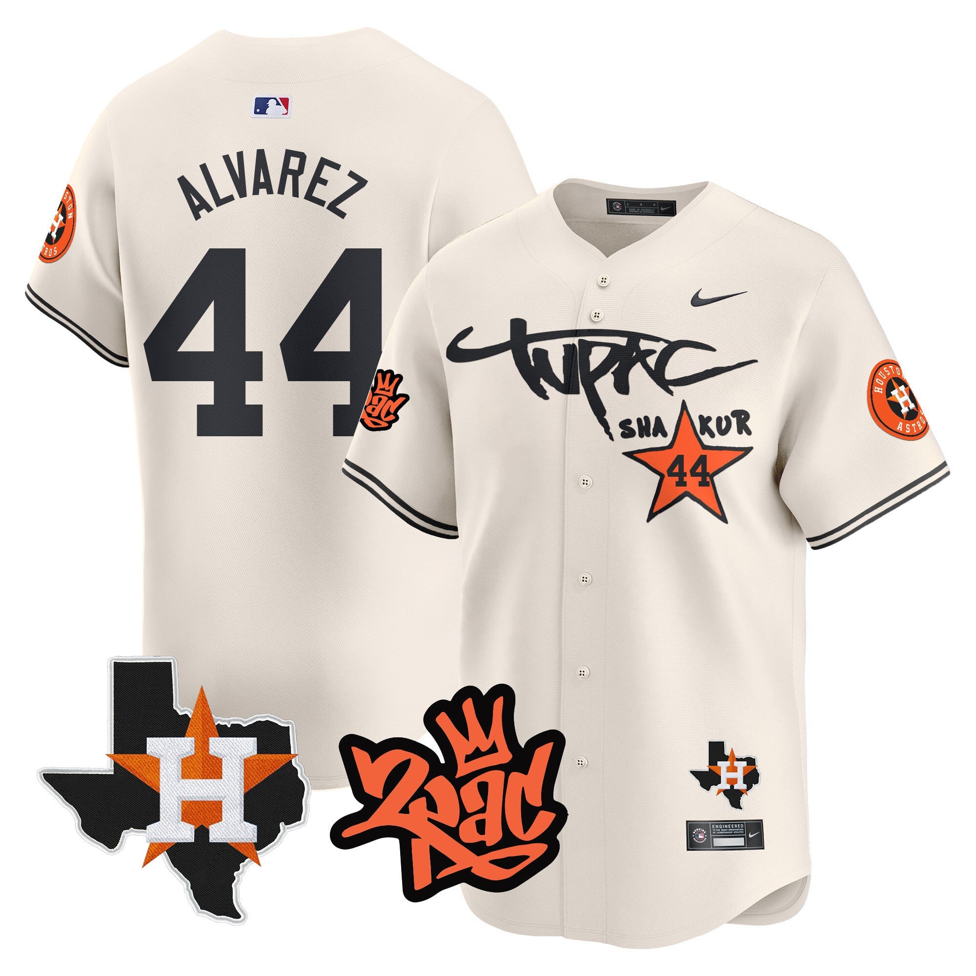 Men’s Tupac Shakur Vapor Premier Limited Jersey