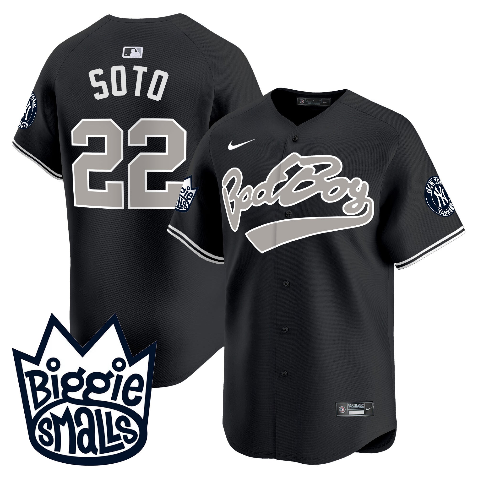 Youth’s New York Biggie Smalls Vapor Premier Limited Jersey
