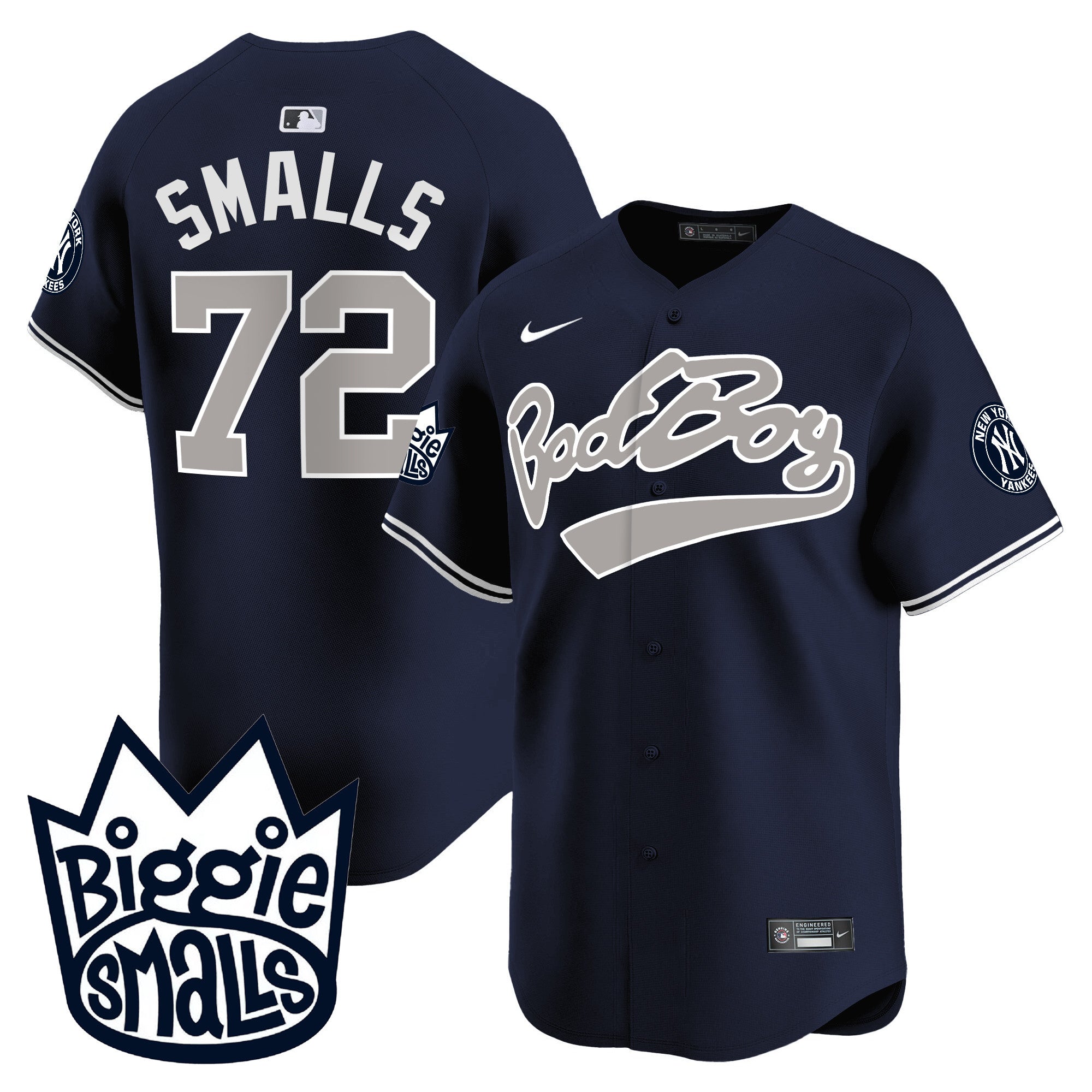 Men’s New York Biggie Smalls Vapor Premier Limited Jersey