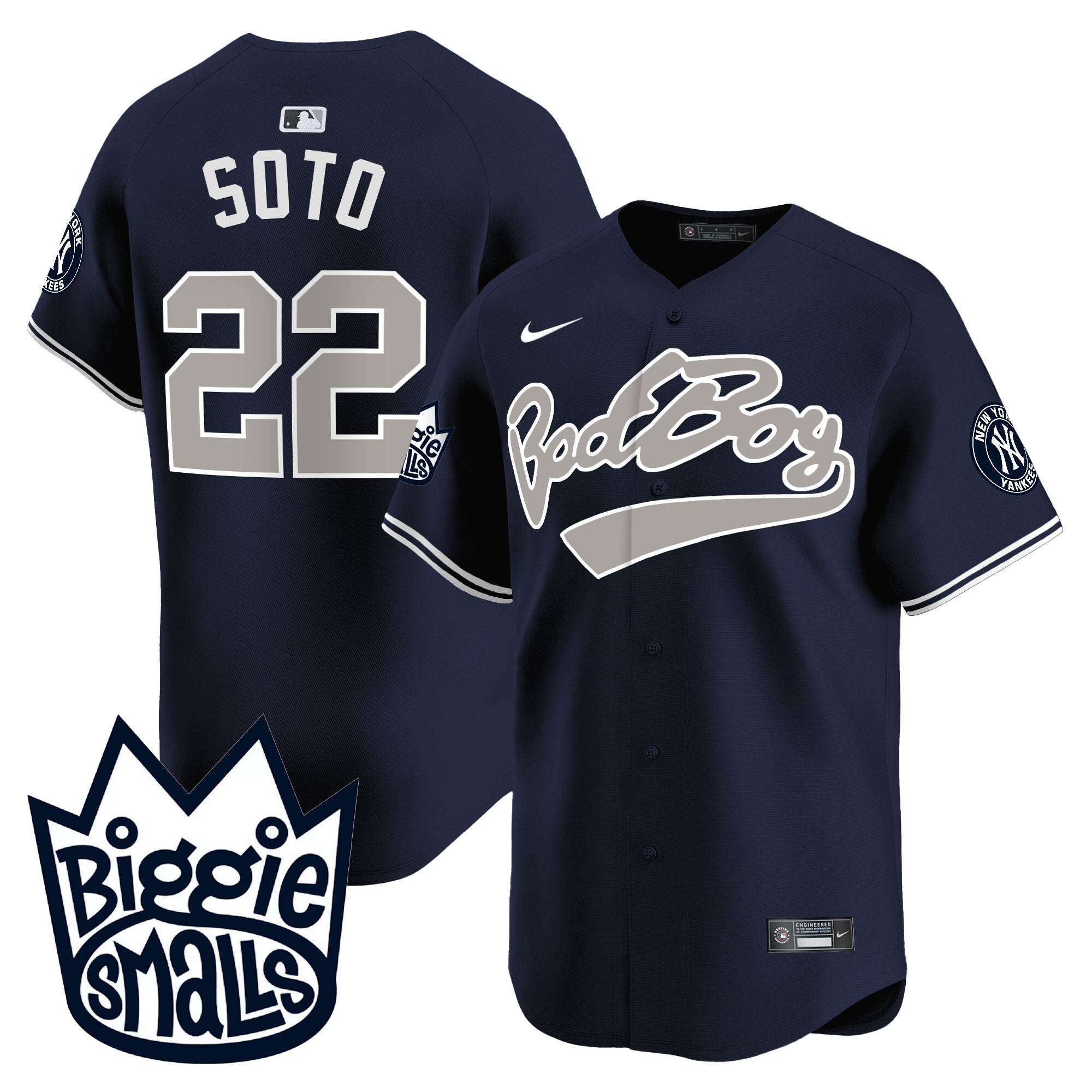 Youth’s New York Biggie Smalls Vapor Premier Limited Jersey