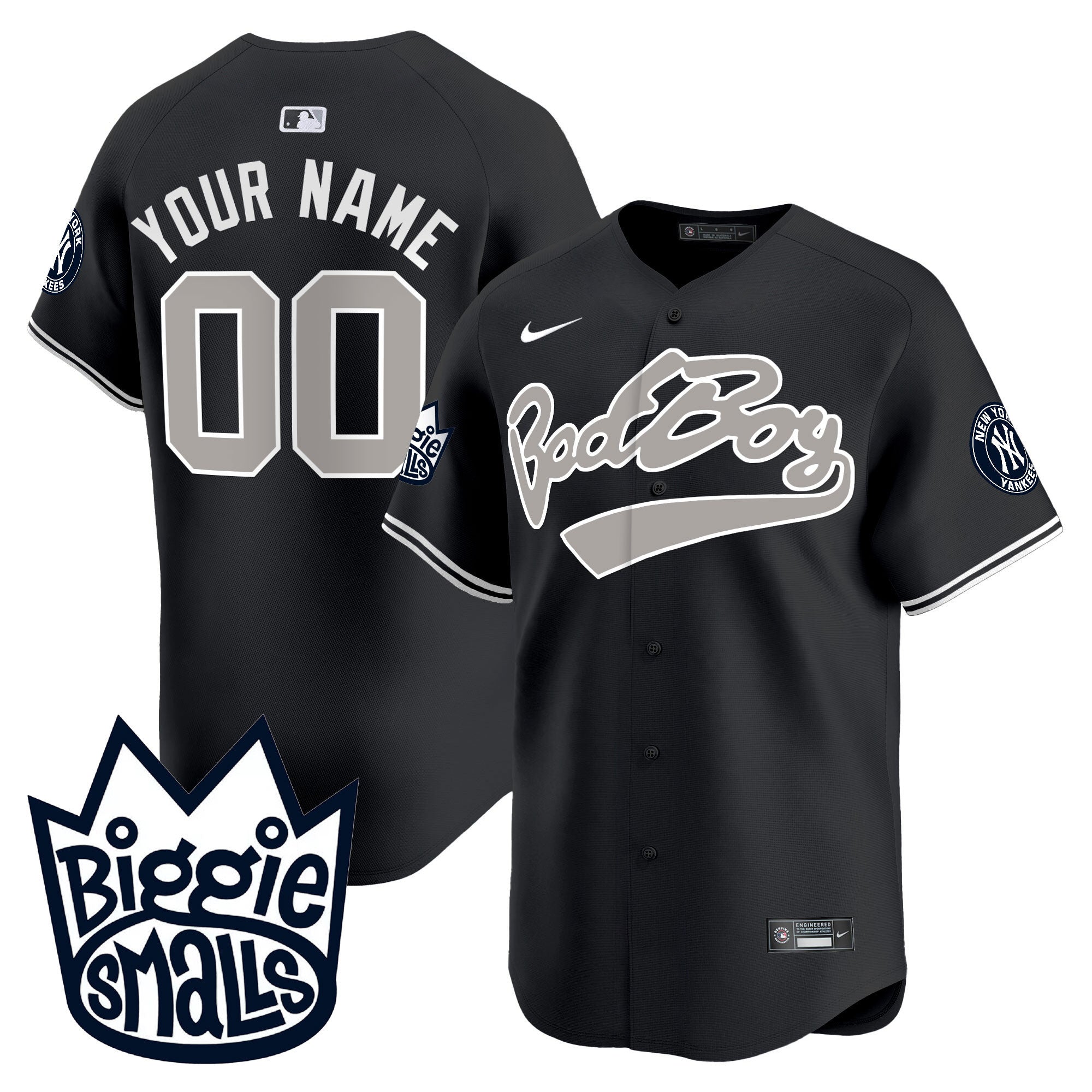 New York Biggie Smalls Vapor Premier Limited Custom Jersey