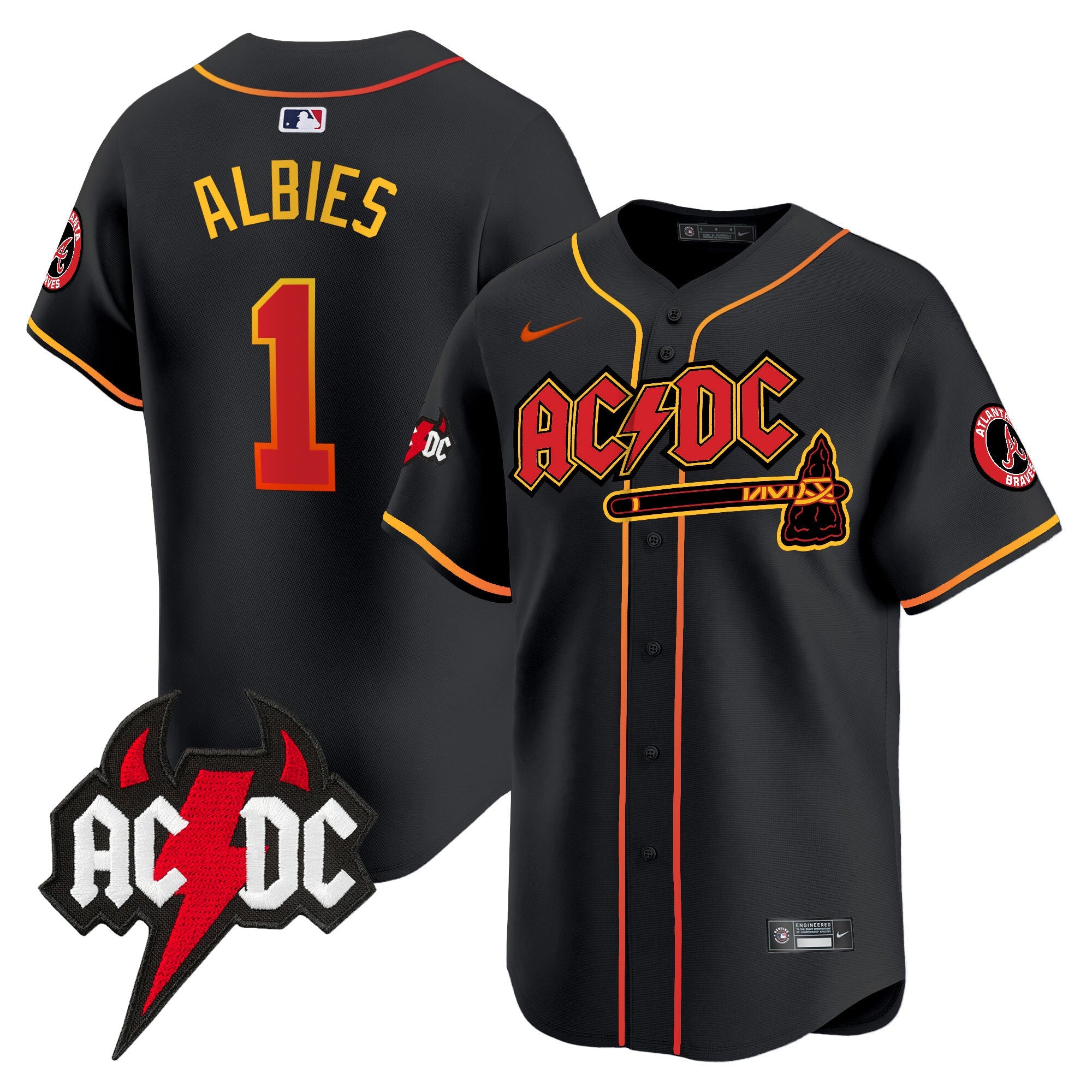 Men’s Atlanta AC/DC Vapor Premier Limited Jersey