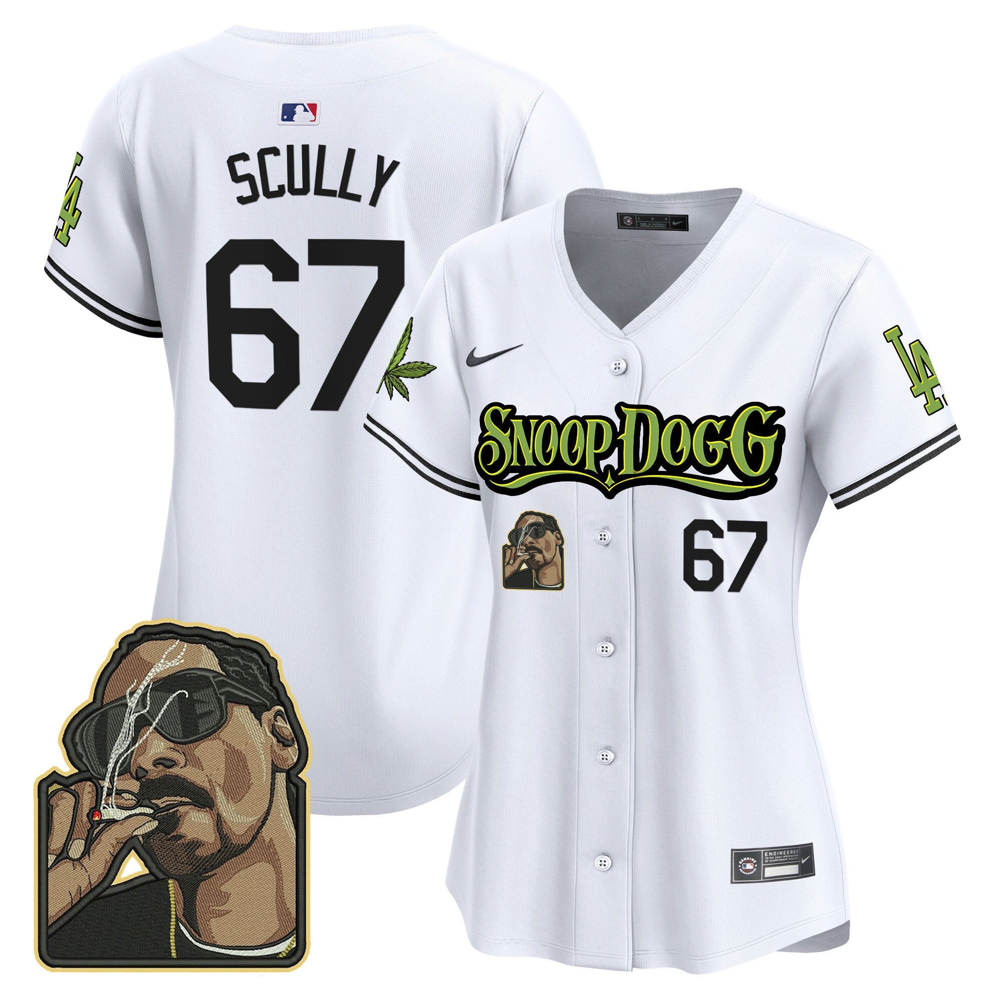 Women’s Snoop Dogg Vapor Premier Limited Jersey – Stitched