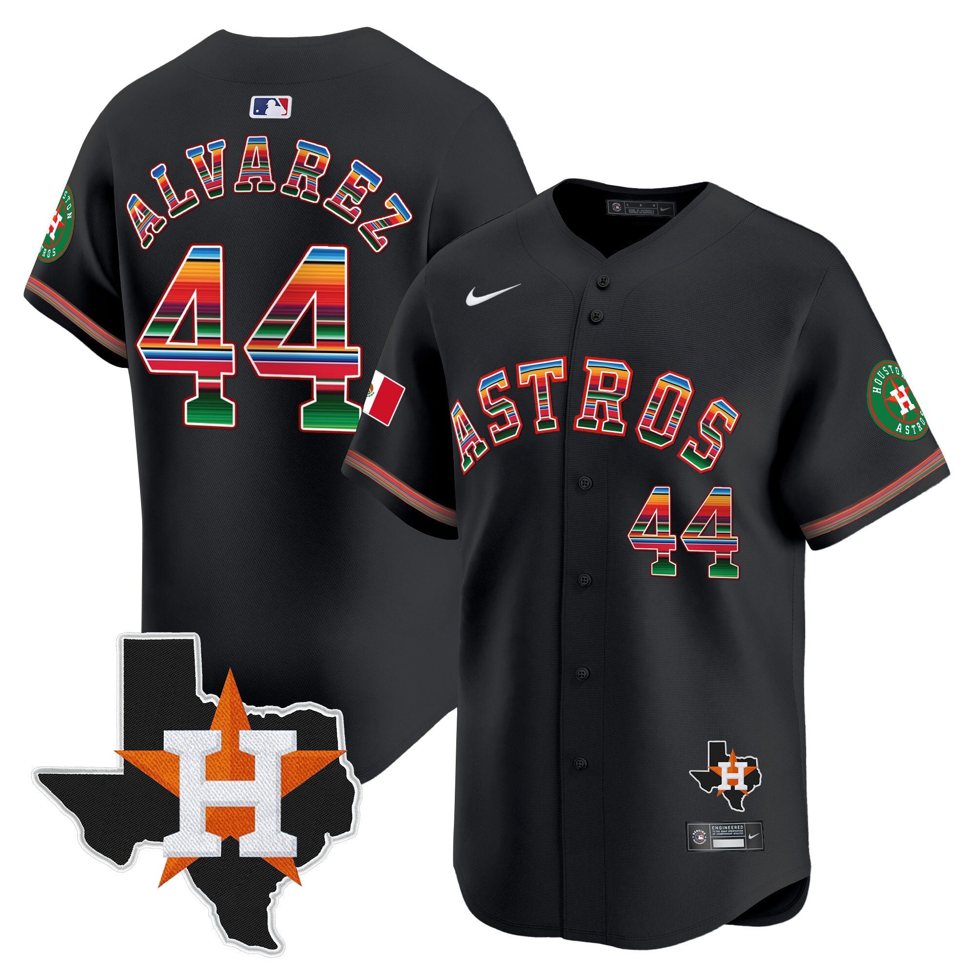 Youth’s Mexico Texas Patch Vapor Premier Limited Jersey
