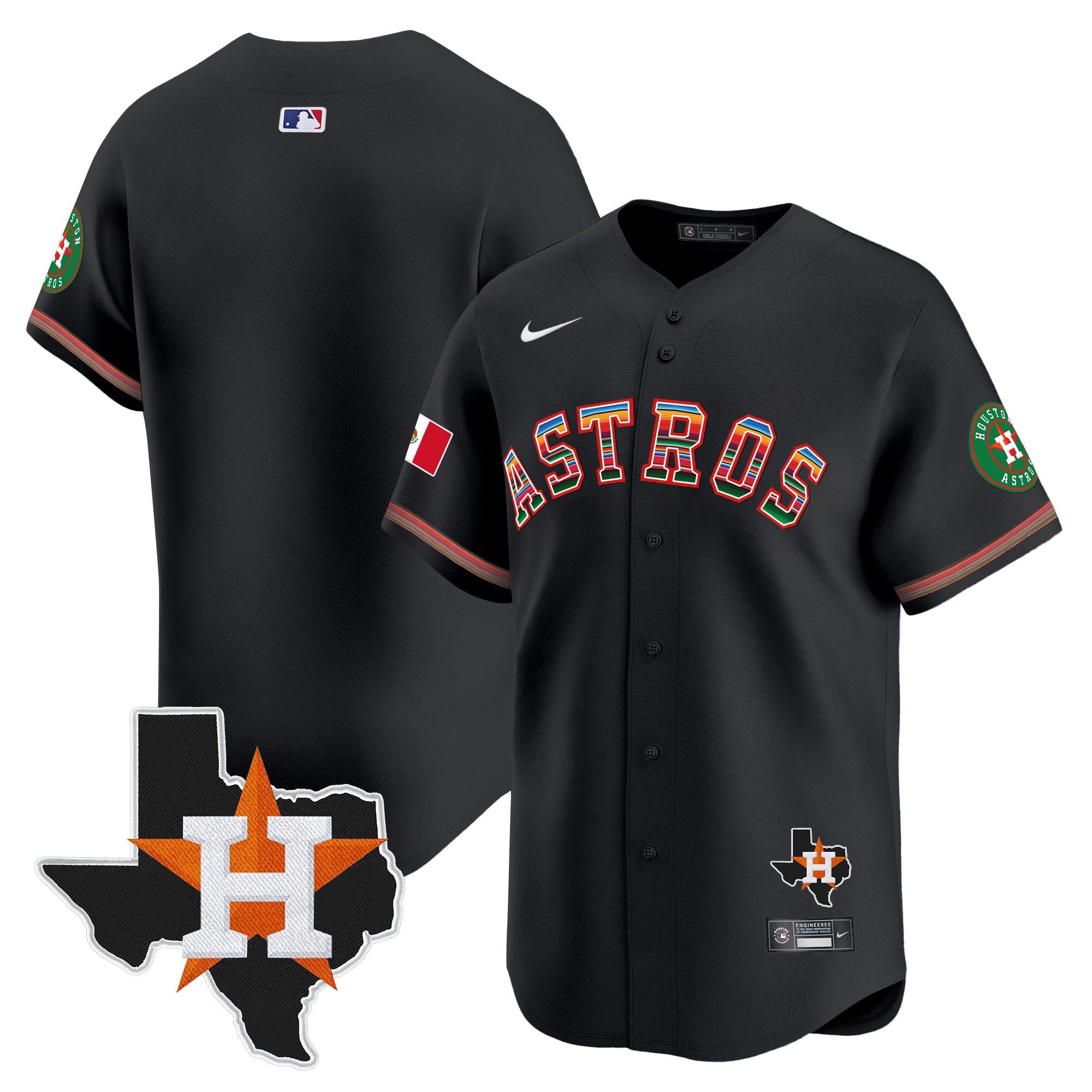 Youth’s Mexico Texas Patch Vapor Premier Limited Jersey