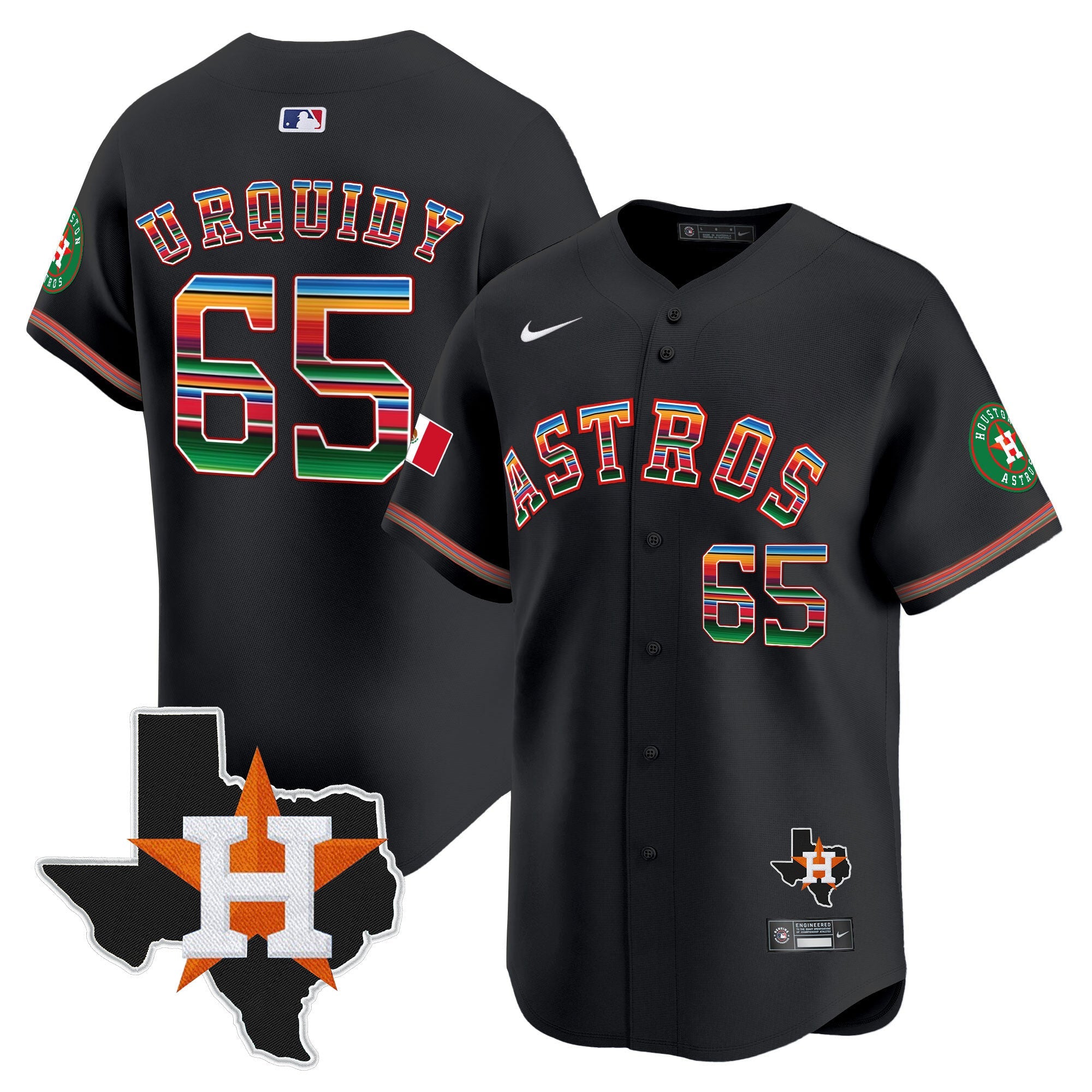 Men’s Mexico Texas Patch Vapor Premier Limited Jersey