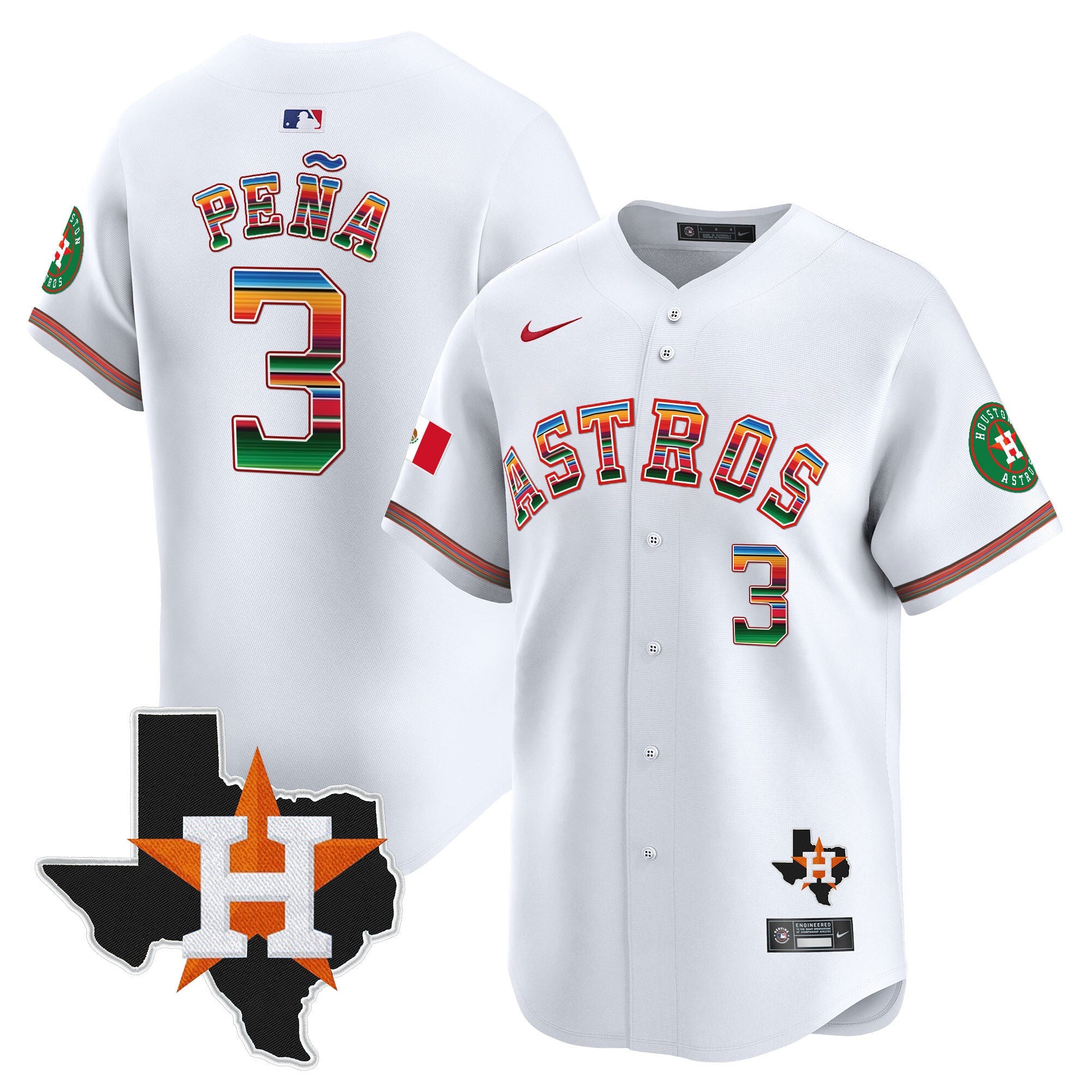 Youth’s Mexico Texas Patch Vapor Premier Limited Jersey