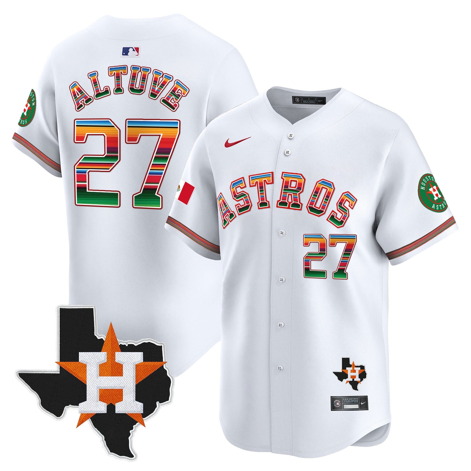 Men’s Mexico Texas Patch Vapor Premier Limited Jersey