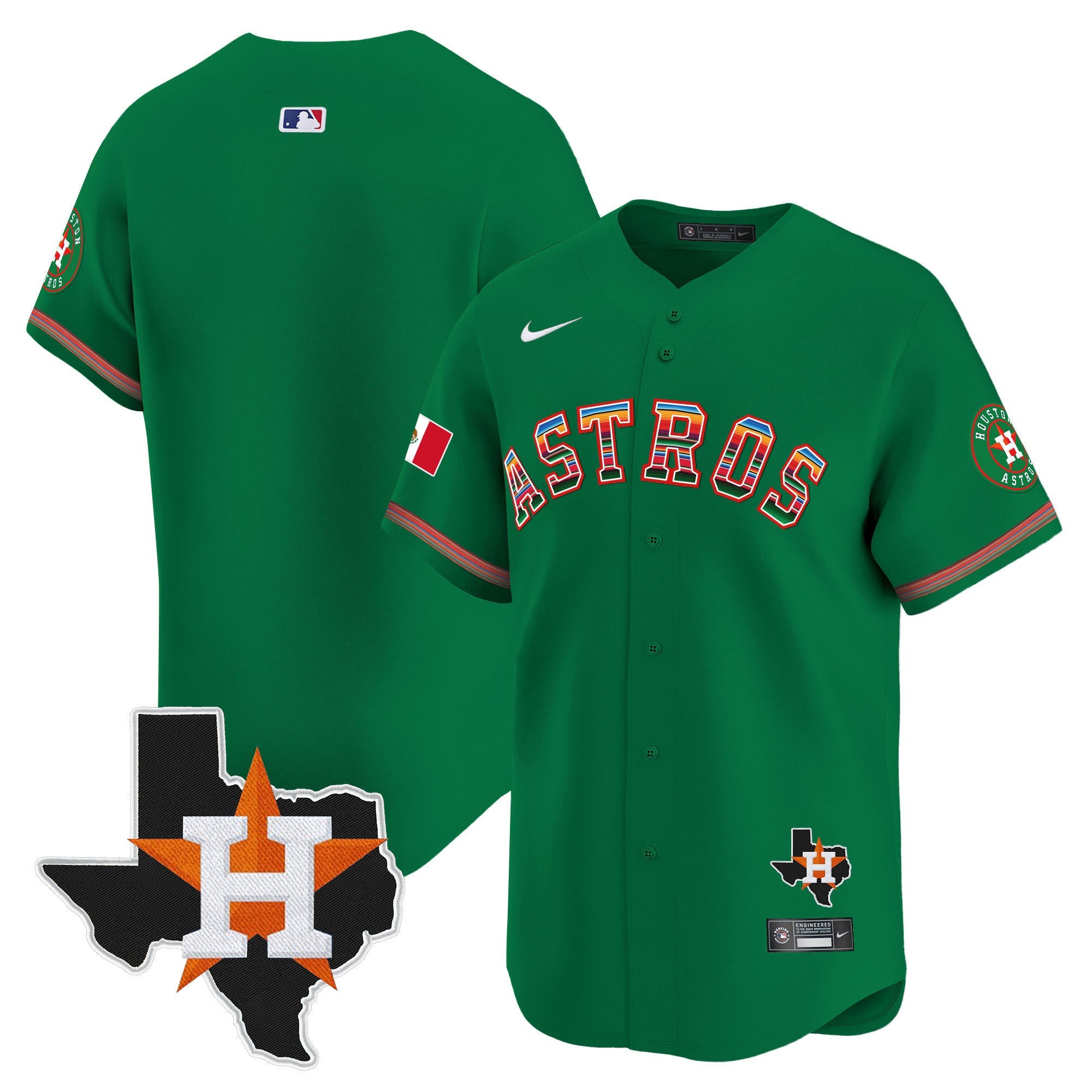 Youth’s Mexico Texas Patch Vapor Premier Limited Jersey