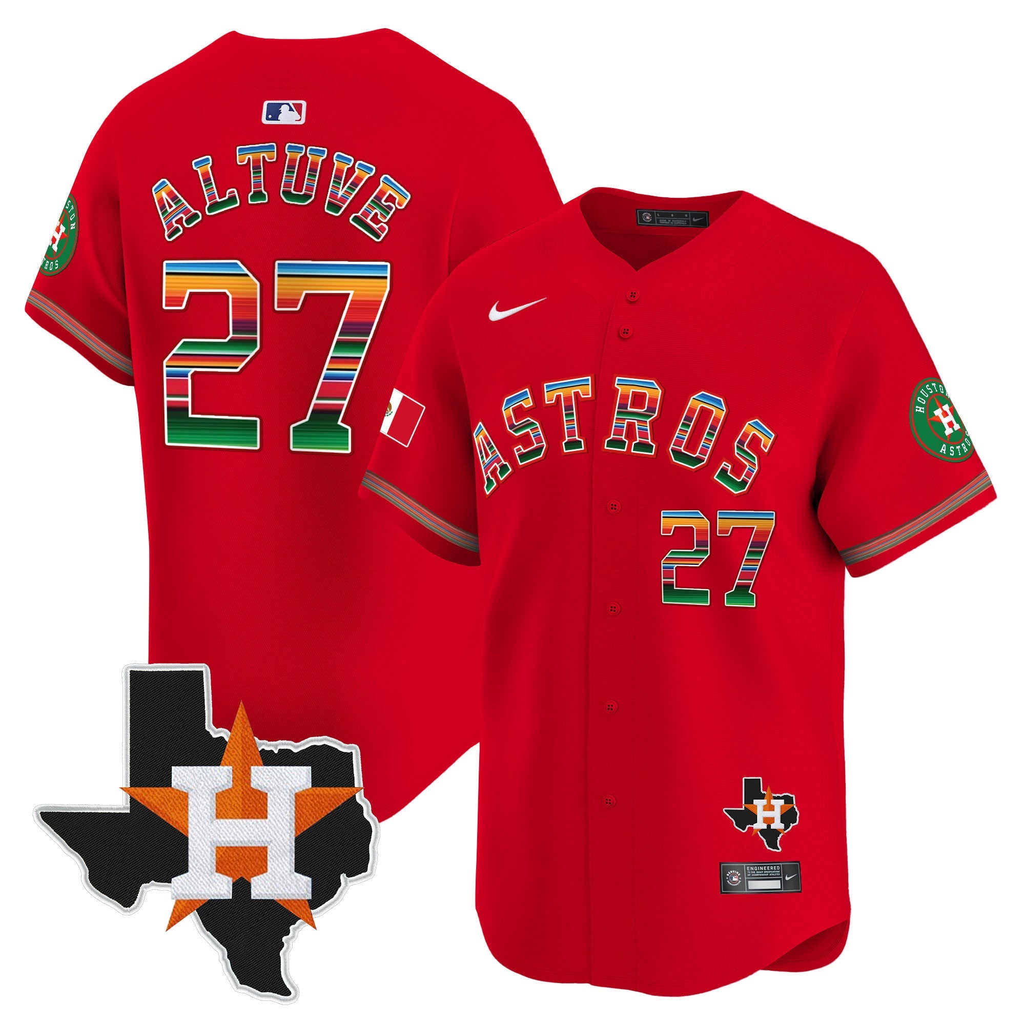 Men’s Mexico Texas Patch Vapor Premier Limited Jersey