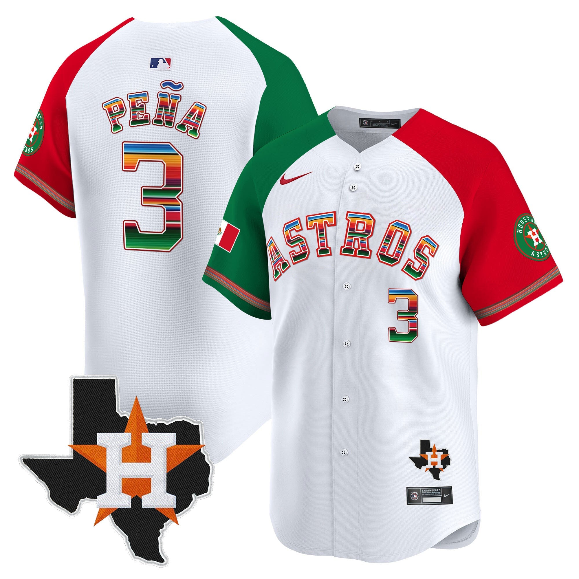 Men’s Mexico Texas Patch Vapor Premier Limited Jersey