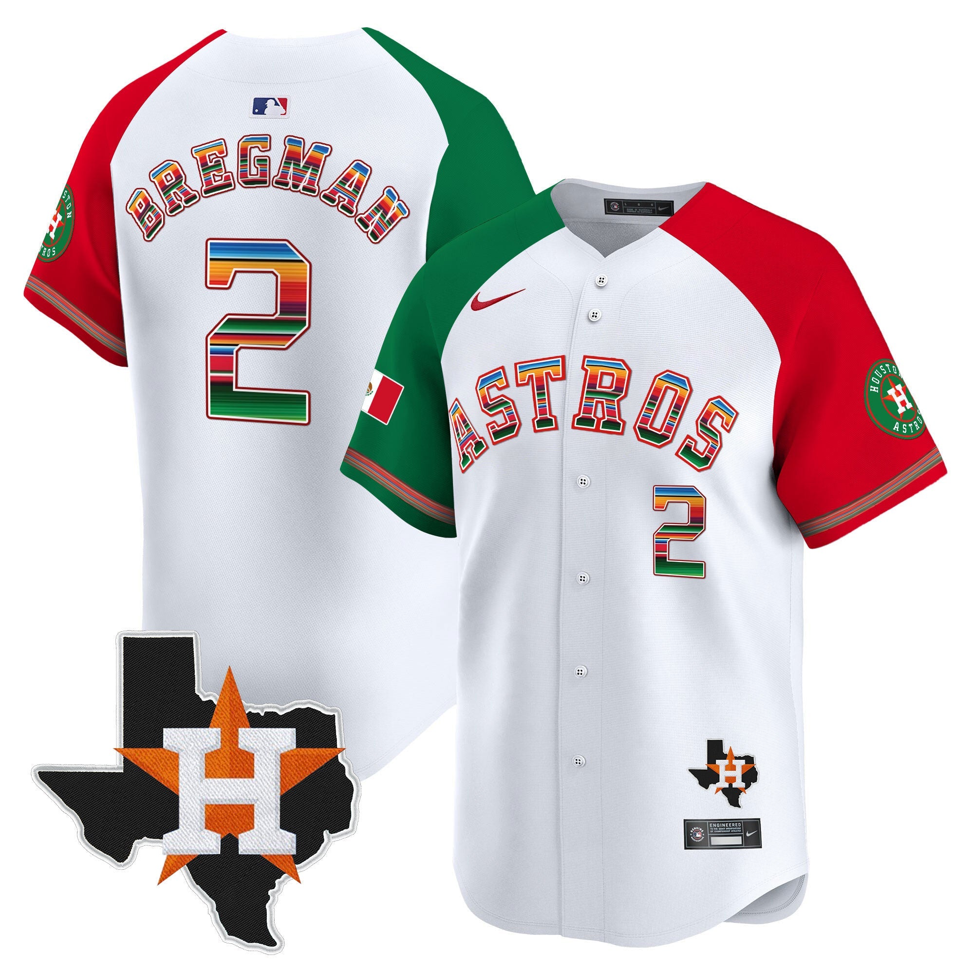 Youth’s Mexico Texas Patch Vapor Premier Limited Jersey
