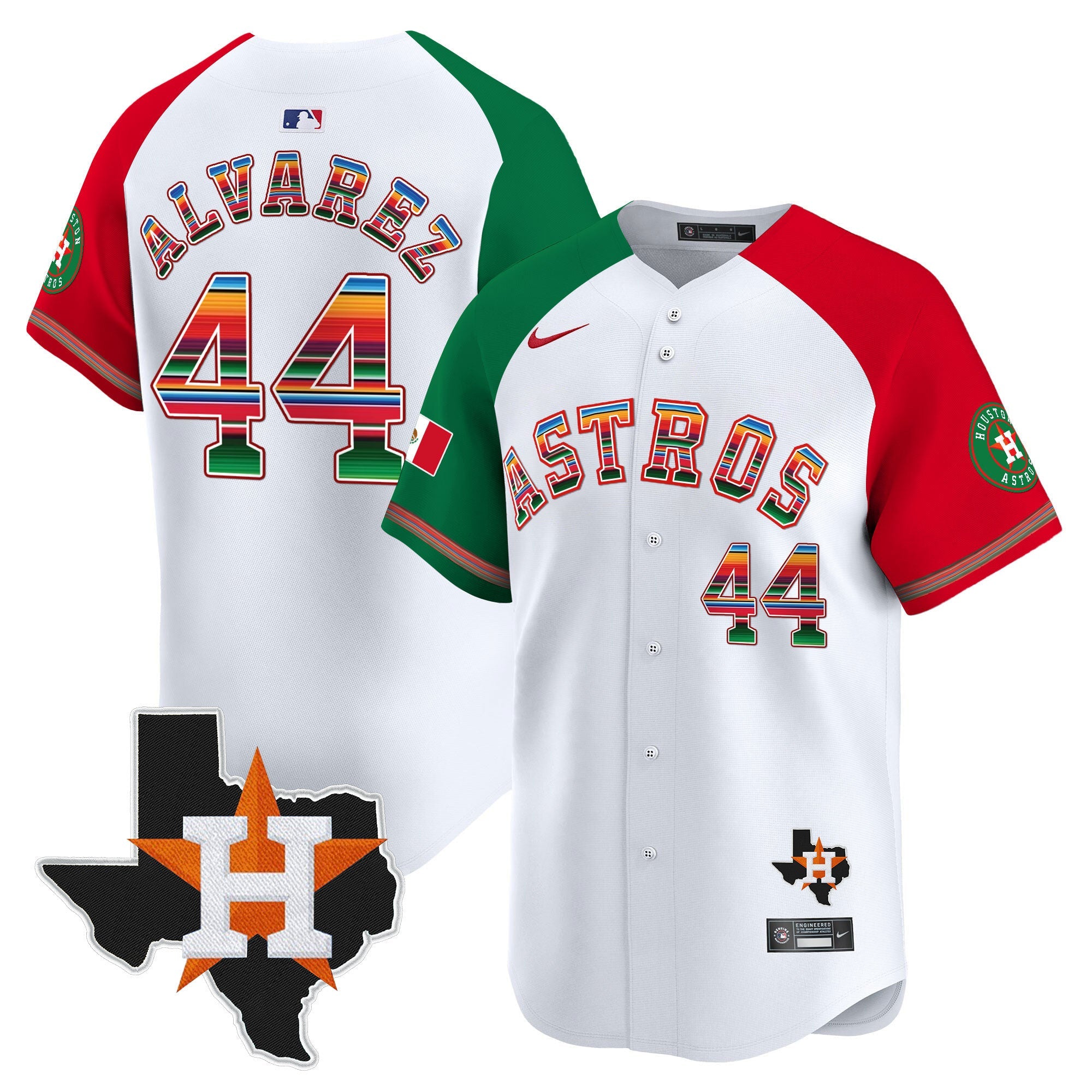 Youth’s Mexico Texas Patch Vapor Premier Limited Jersey