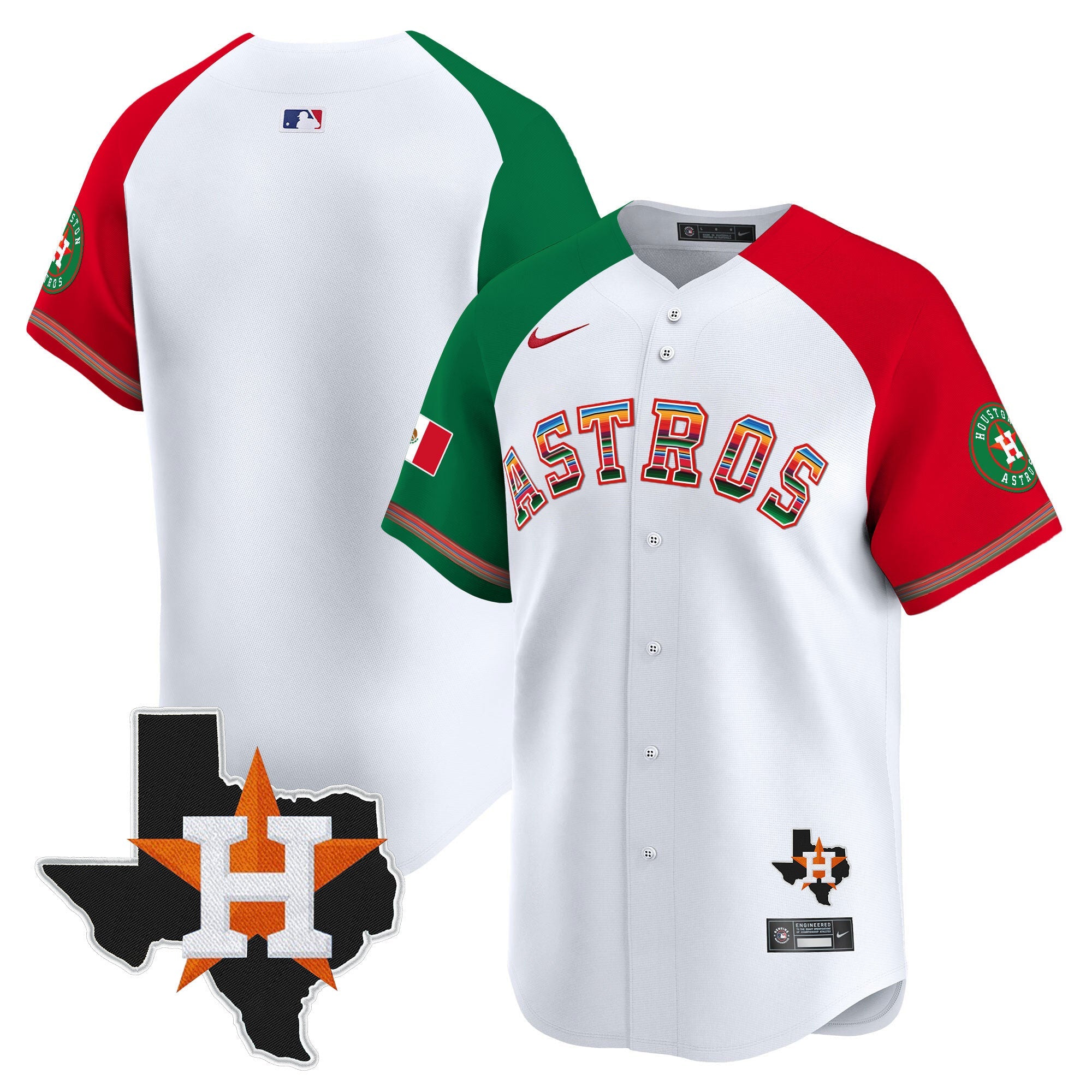 Men’s Mexico Texas Patch Vapor Premier Limited Jersey