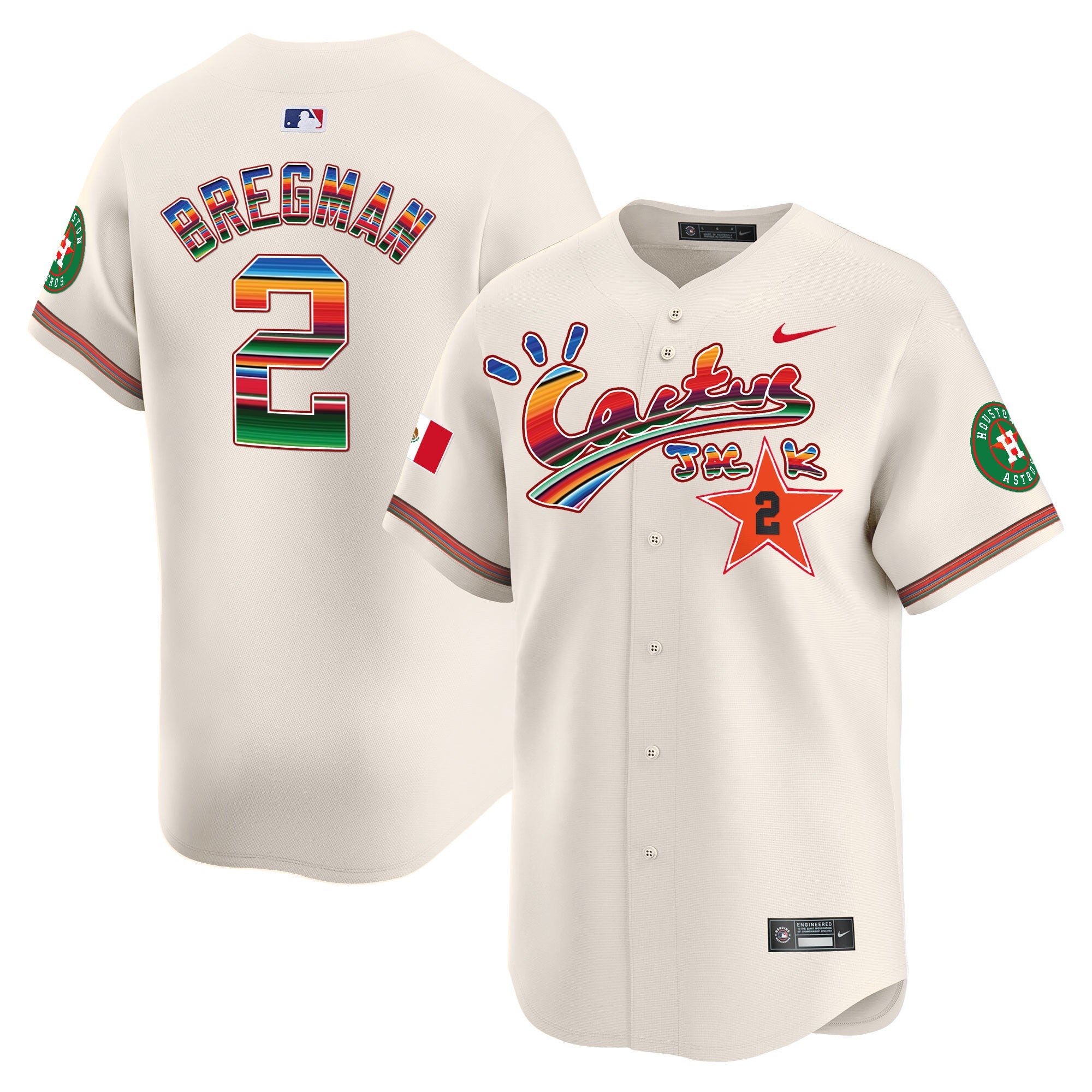 Men’s Houston Mexico Cactus Jack Vapor Premier Limited Jersey