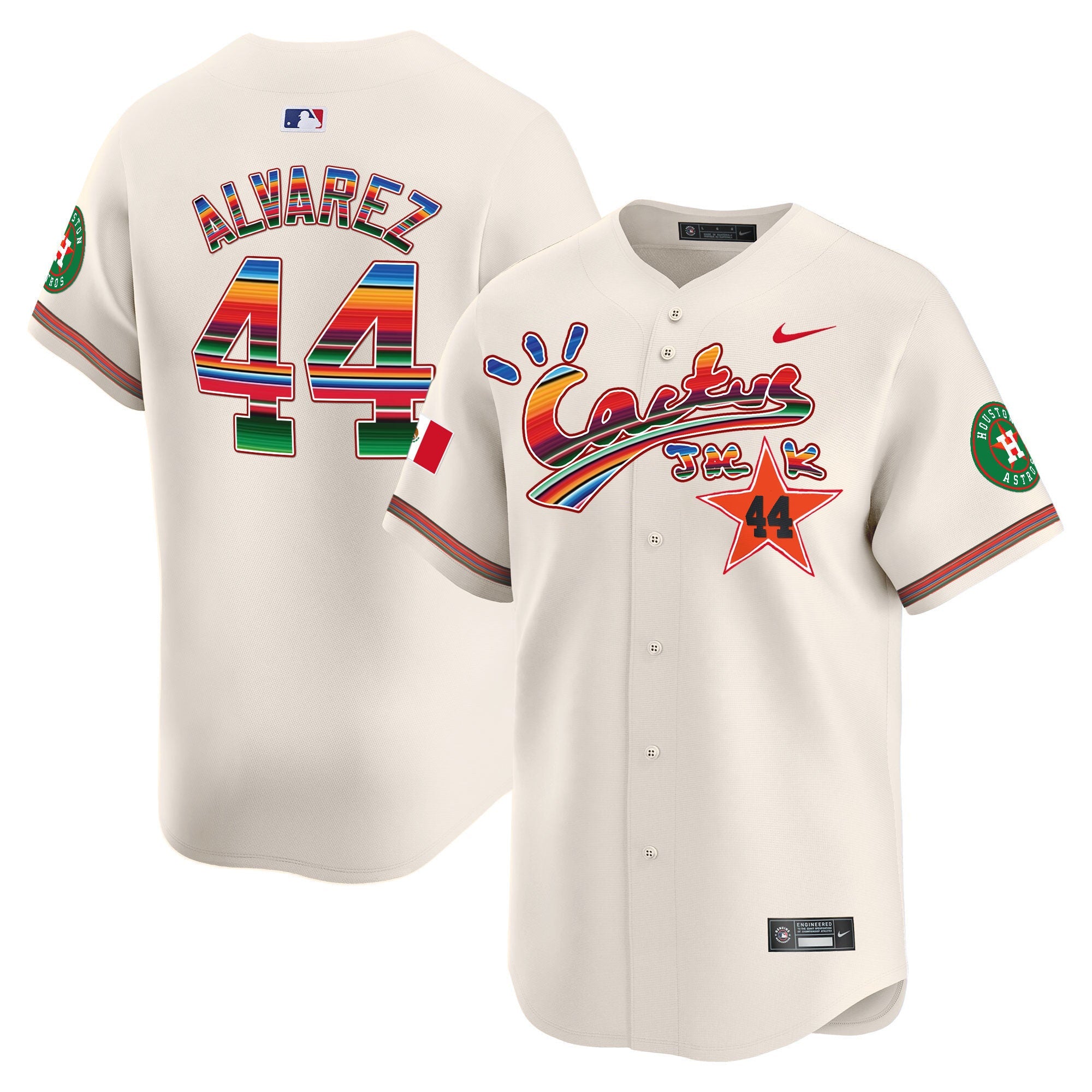 Men’s Houston Mexico Cactus Jack Vapor Premier Limited Jersey