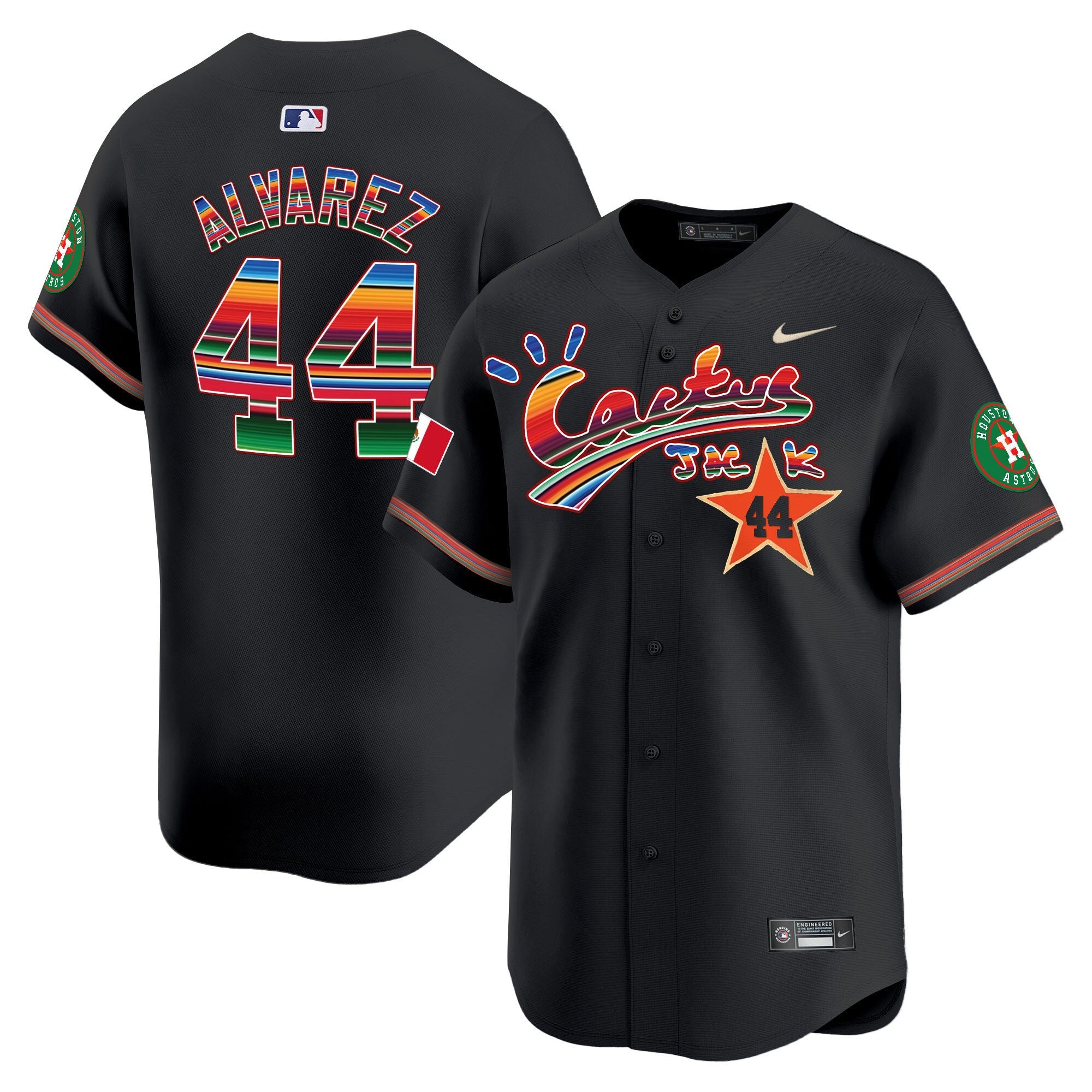Men’s Houston Mexico Cactus Jack Vapor Premier Limited Jersey