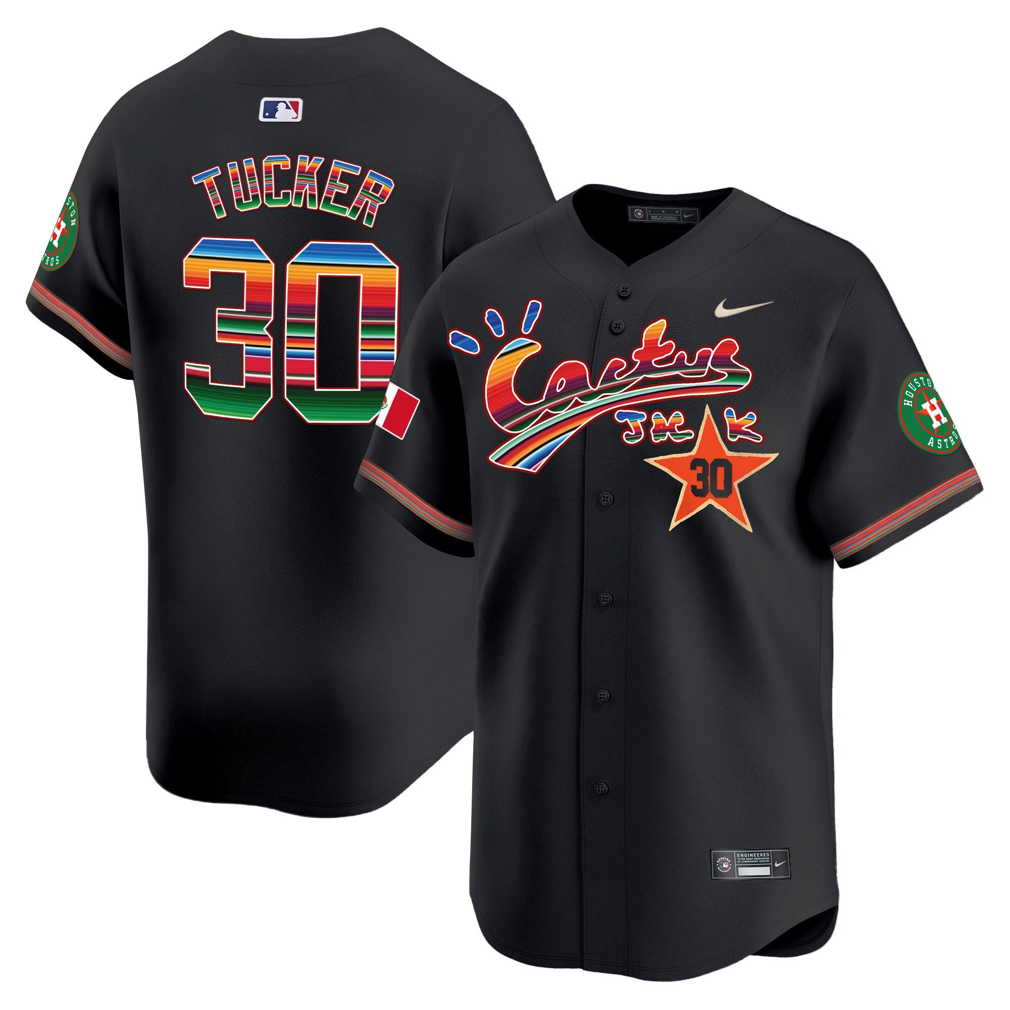 Men’s Houston Mexico Cactus Jack Vapor Premier Limited Jersey