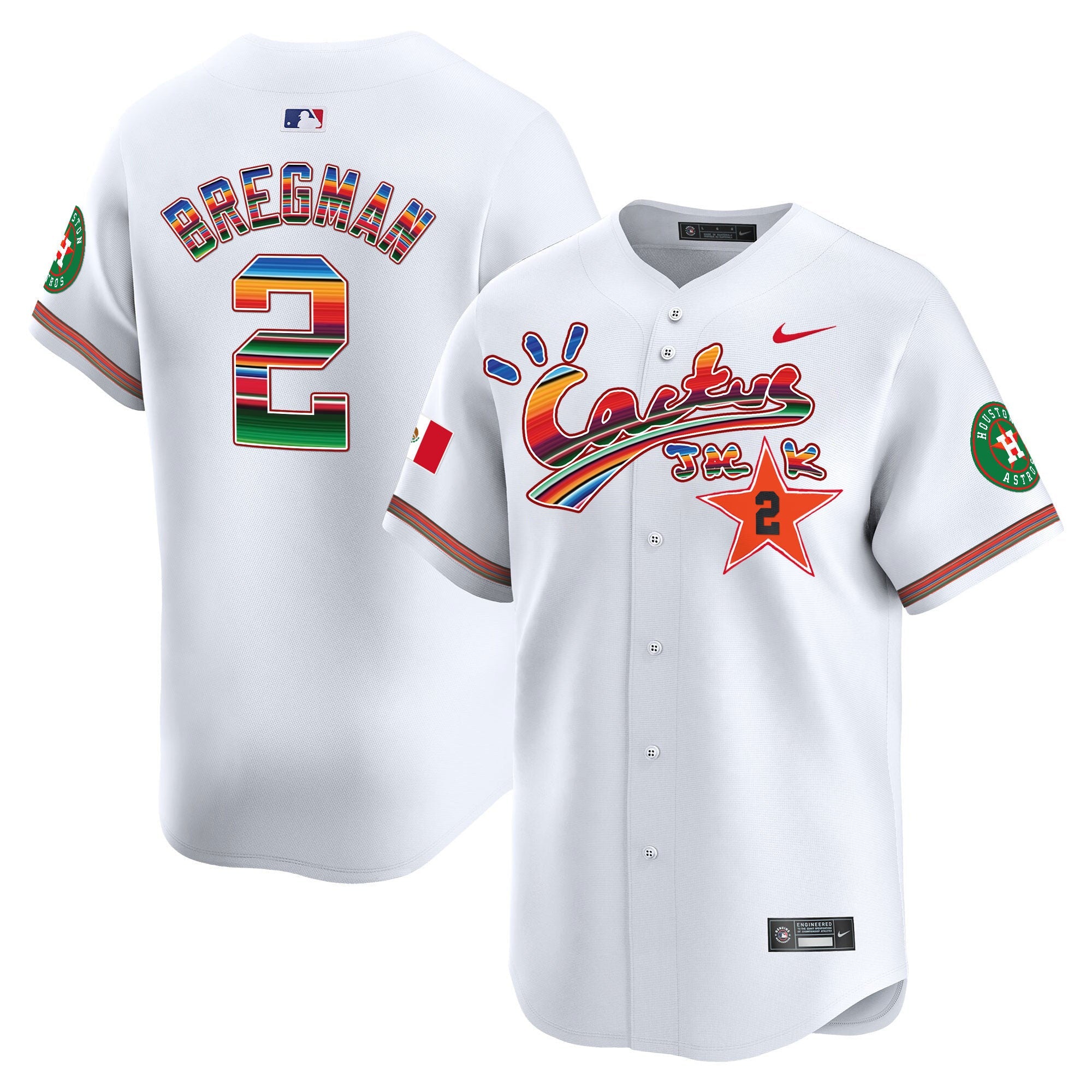 Men’s Houston Mexico Cactus Jack Vapor Premier Limited Jersey