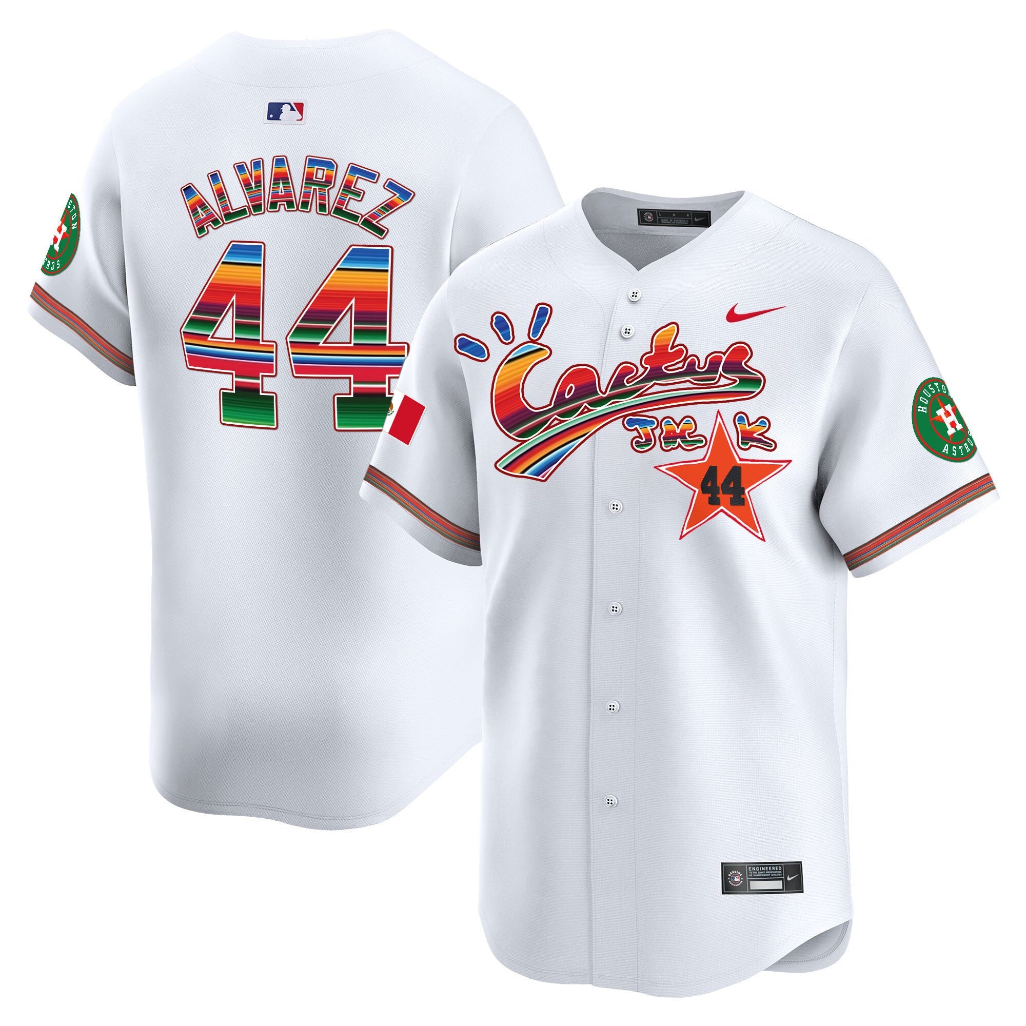 Men’s Houston Mexico Cactus Jack Vapor Premier Limited Jersey