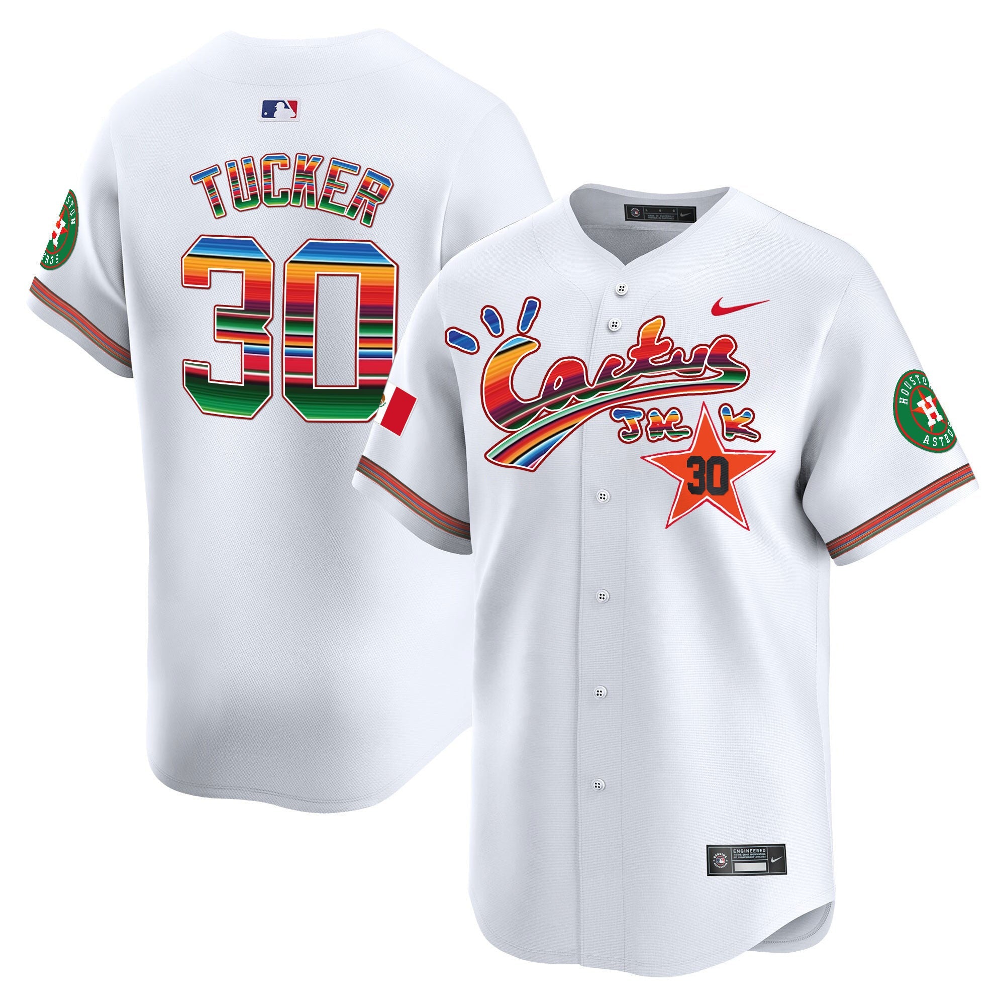 Men’s Houston Mexico Cactus Jack Vapor Premier Limited Jersey