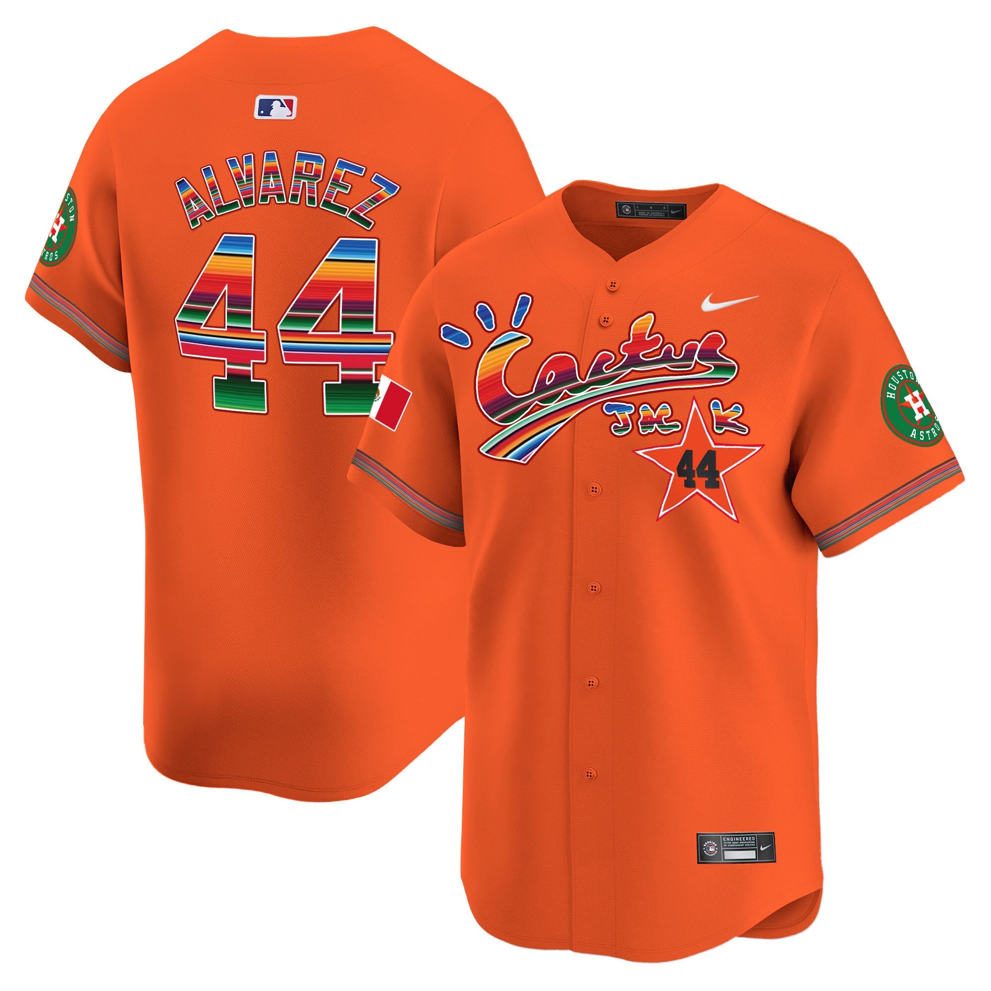 Men’s Houston Mexico Cactus Jack Vapor Premier Limited Jersey