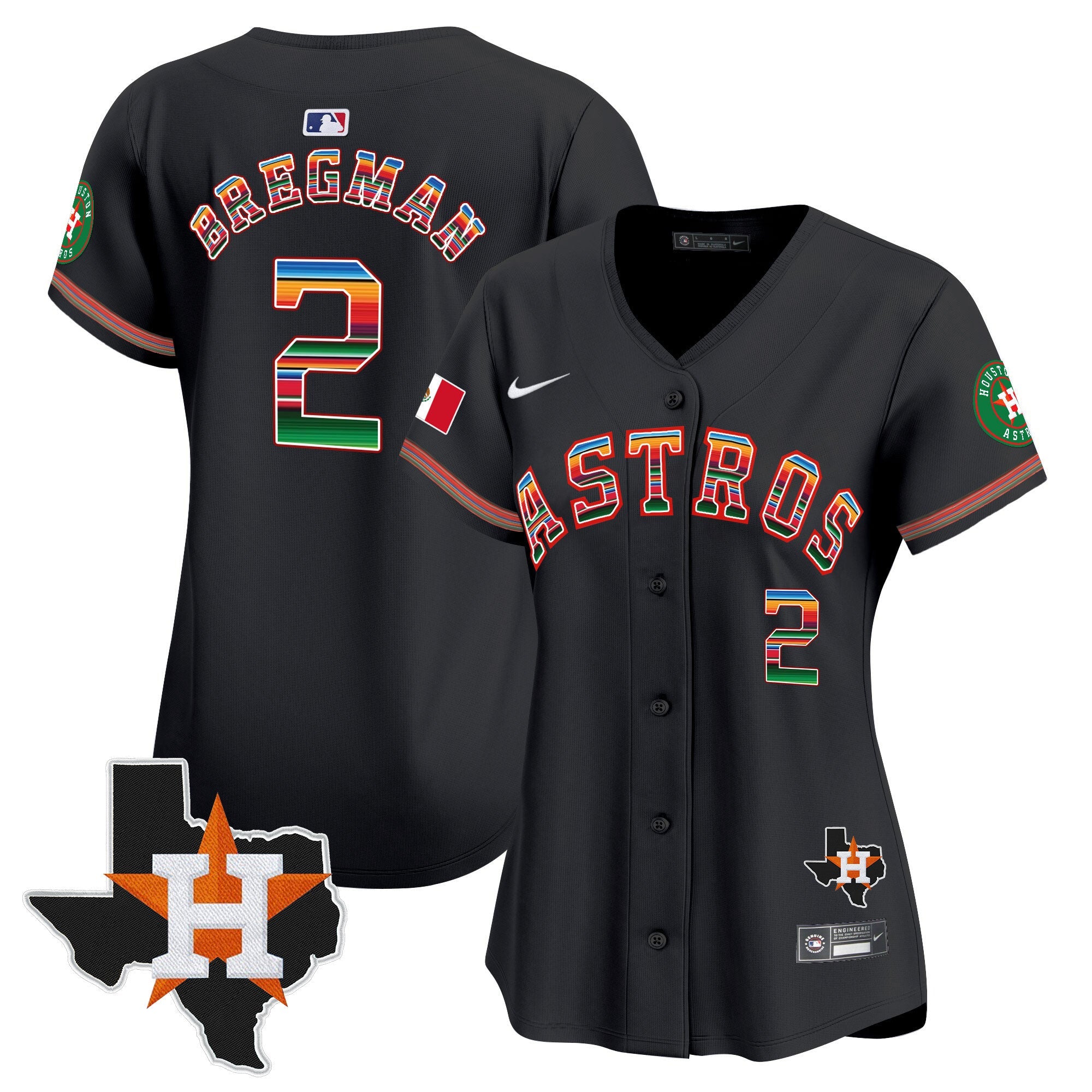 Women’s Mexico Texas Patch Vapor Premier Limited Jersey