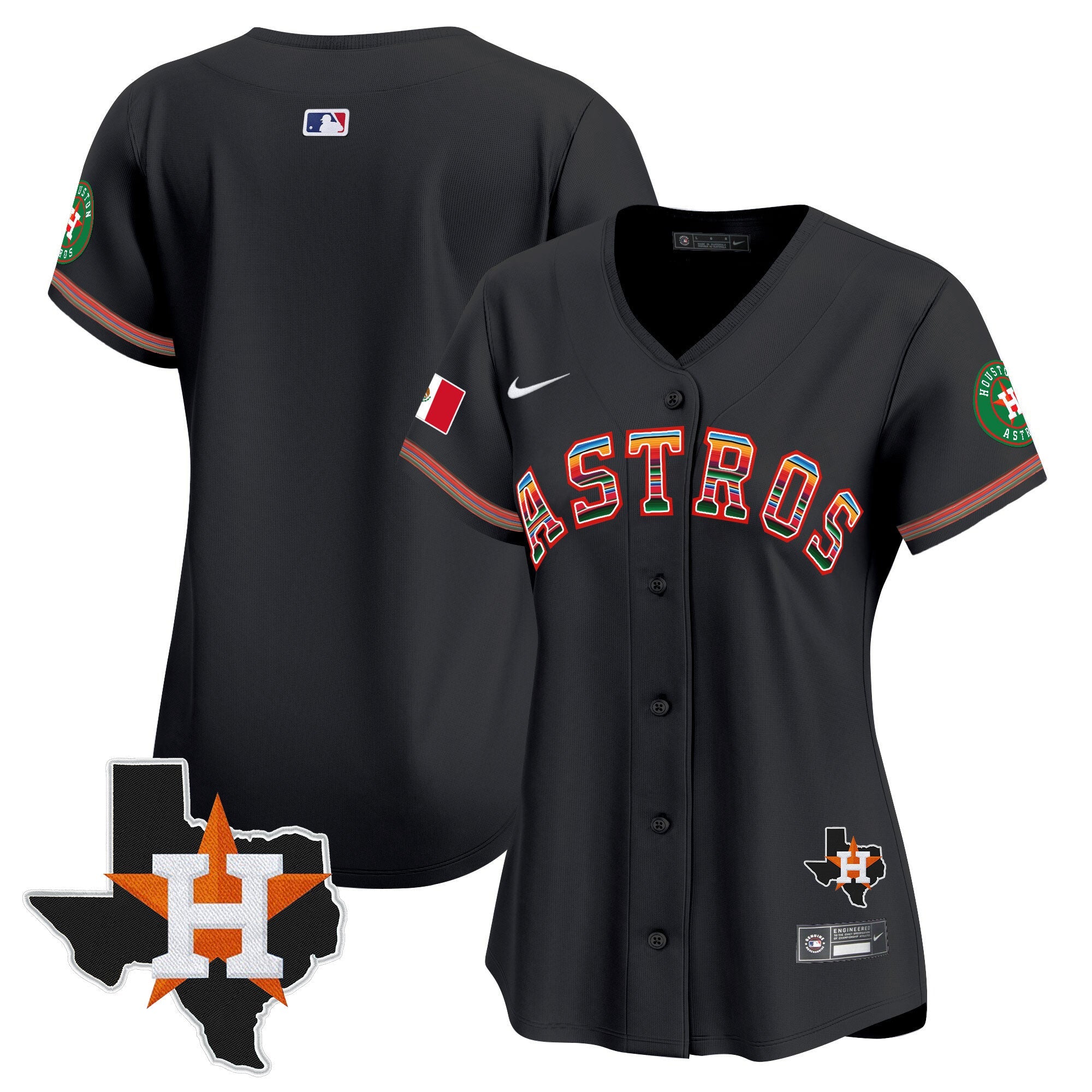 Women’s Mexico Texas Patch Vapor Premier Limited Jersey