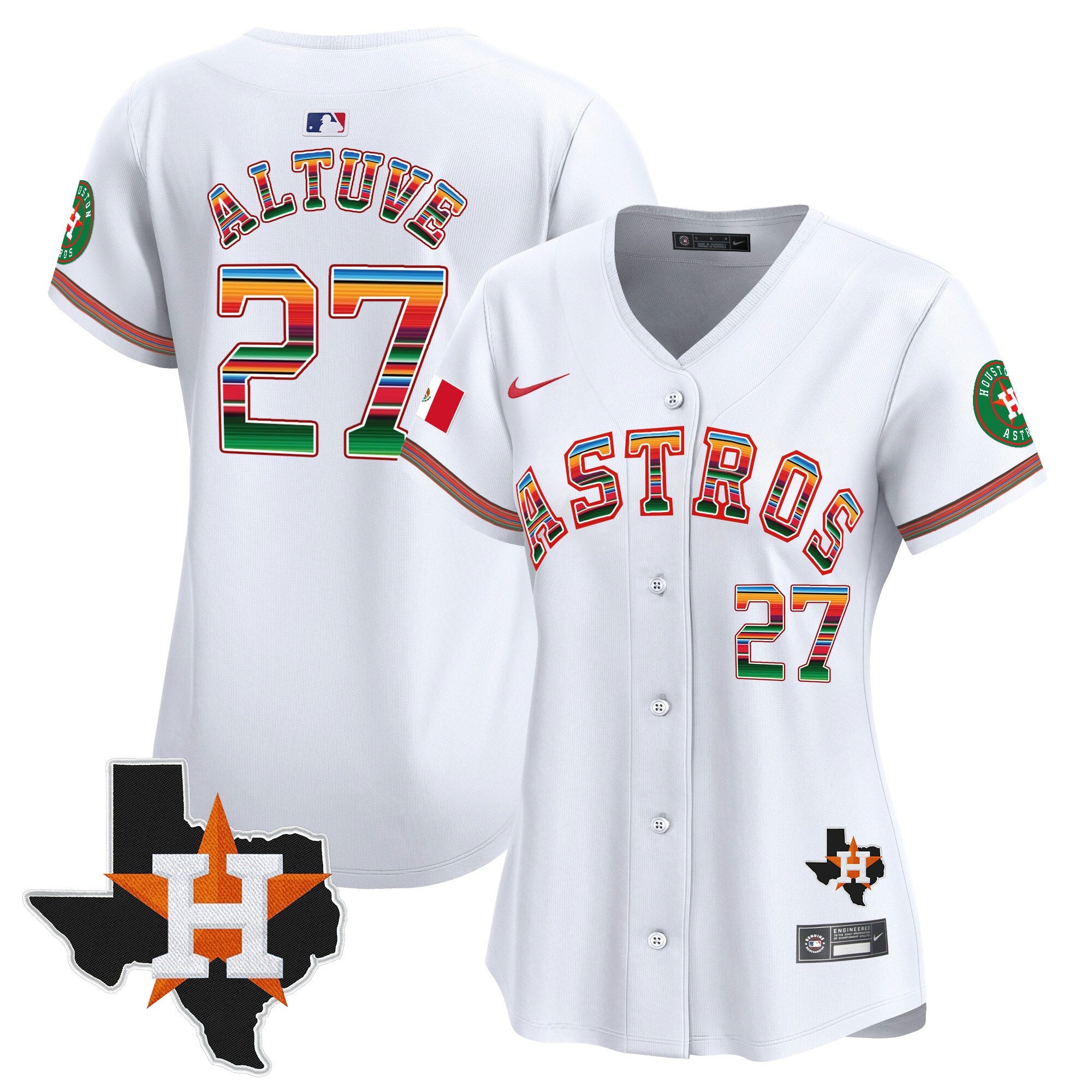 Women’s Mexico Texas Patch Vapor Premier Limited Jersey