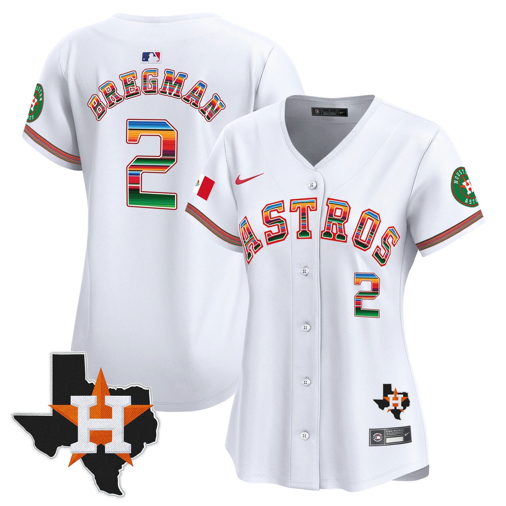 Women’s Mexico Texas Patch Vapor Premier Limited Jersey