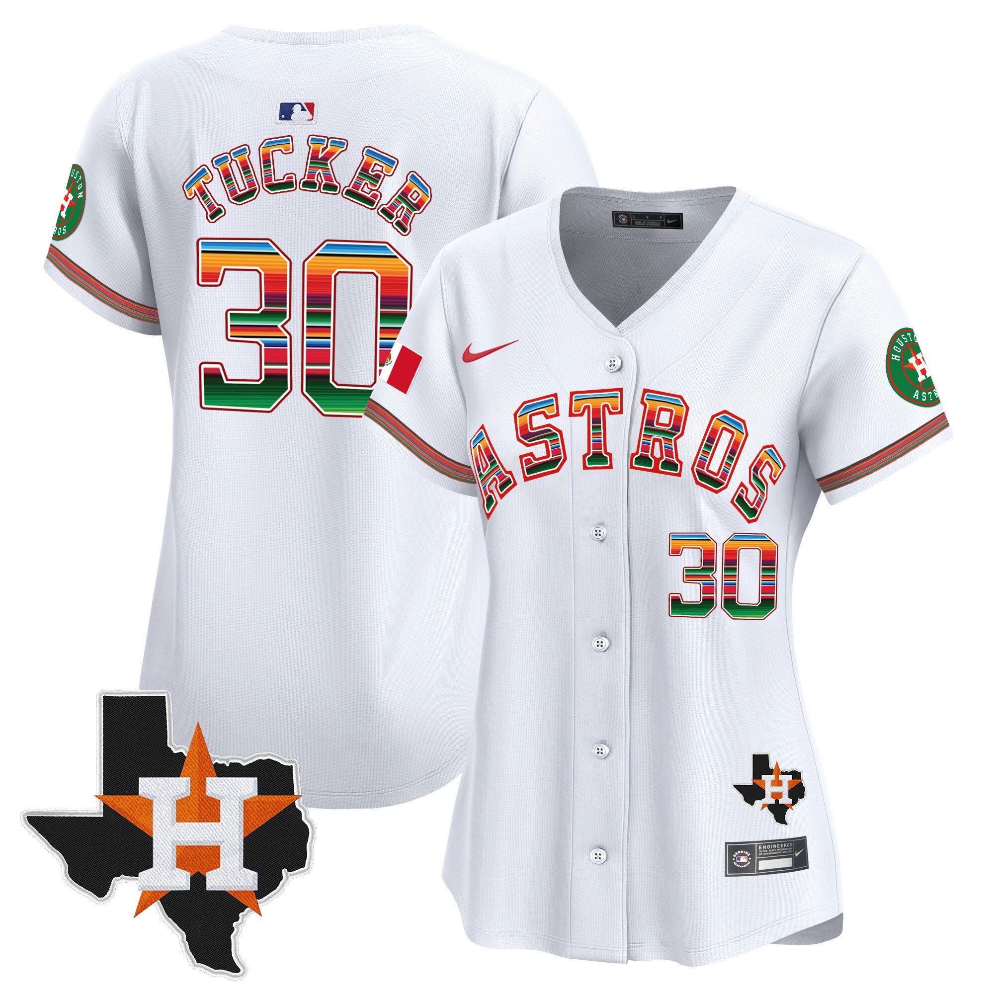 Women’s Mexico Texas Patch Vapor Premier Limited Jersey