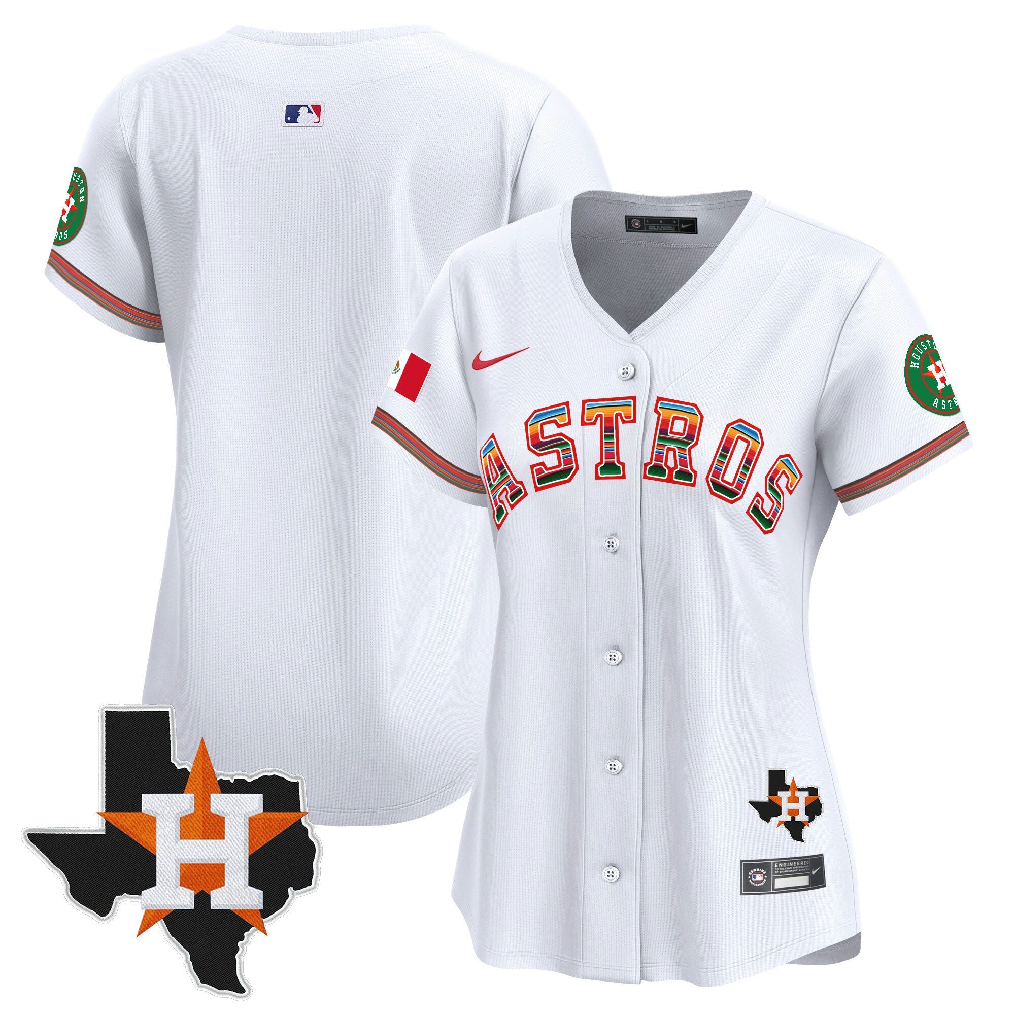 Women’s Mexico Texas Patch Vapor Premier Limited Jersey