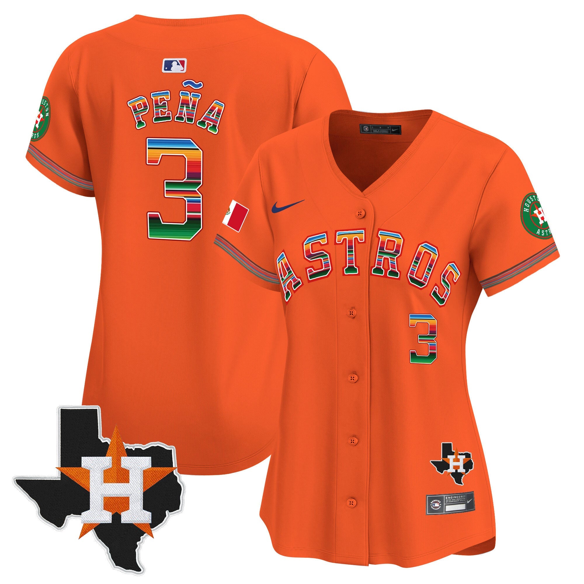 Women’s Mexico Texas Patch Vapor Premier Limited Jersey