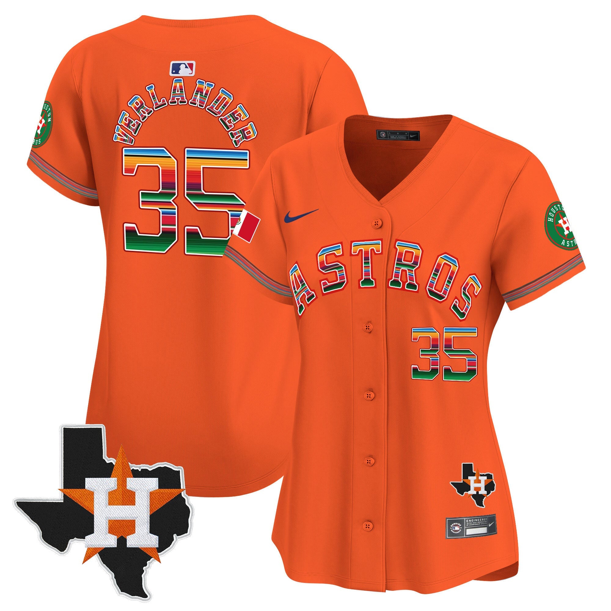Women’s Mexico Texas Patch Vapor Premier Limited Jersey