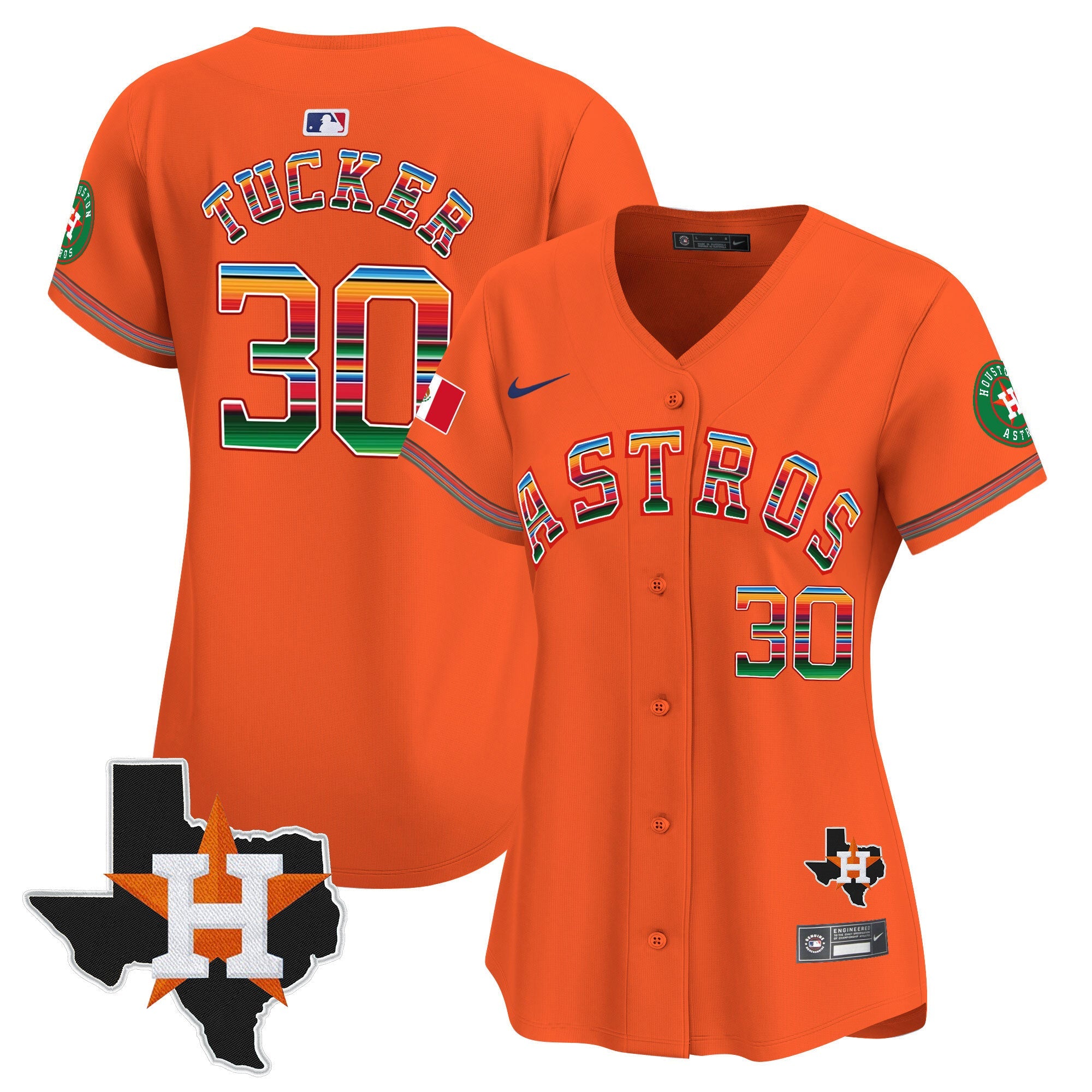 Women’s Mexico Texas Patch Vapor Premier Limited Jersey